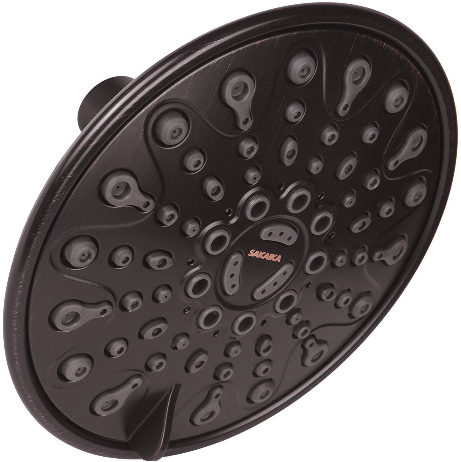 Sakaika 6-Inch 2.5 GM 3-Spray Shower Head, Oil-Rubbed Bronze