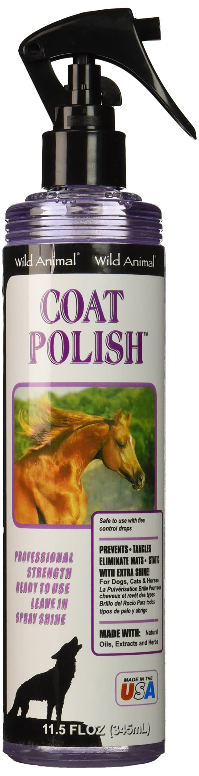 Wild Animal Coat Polish RTU Spray, 11.7 fl. oz.
