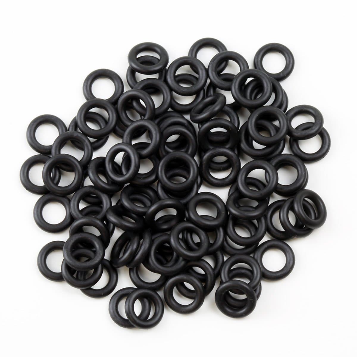 Kingkey 150x Black Rubber O-Ring Dampeners for Cherry MX Switch keyboard