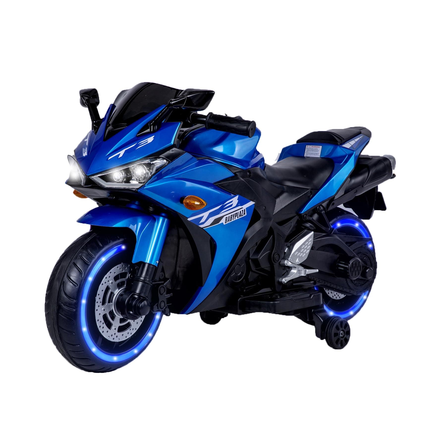 Kids Motorcycle,TAMCO 12V Ride on Motorcycle with Hand Racing/Foot Brake/Light Wheel/Kids Ride on Toys Children Electric Bike