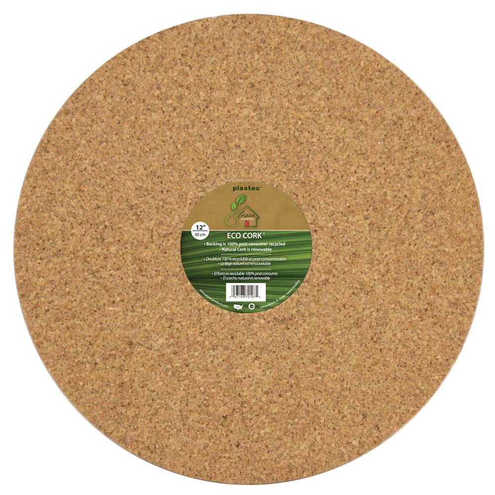 Plastec ECR12 Eco Cork Mat, 12-Inch - 100063918