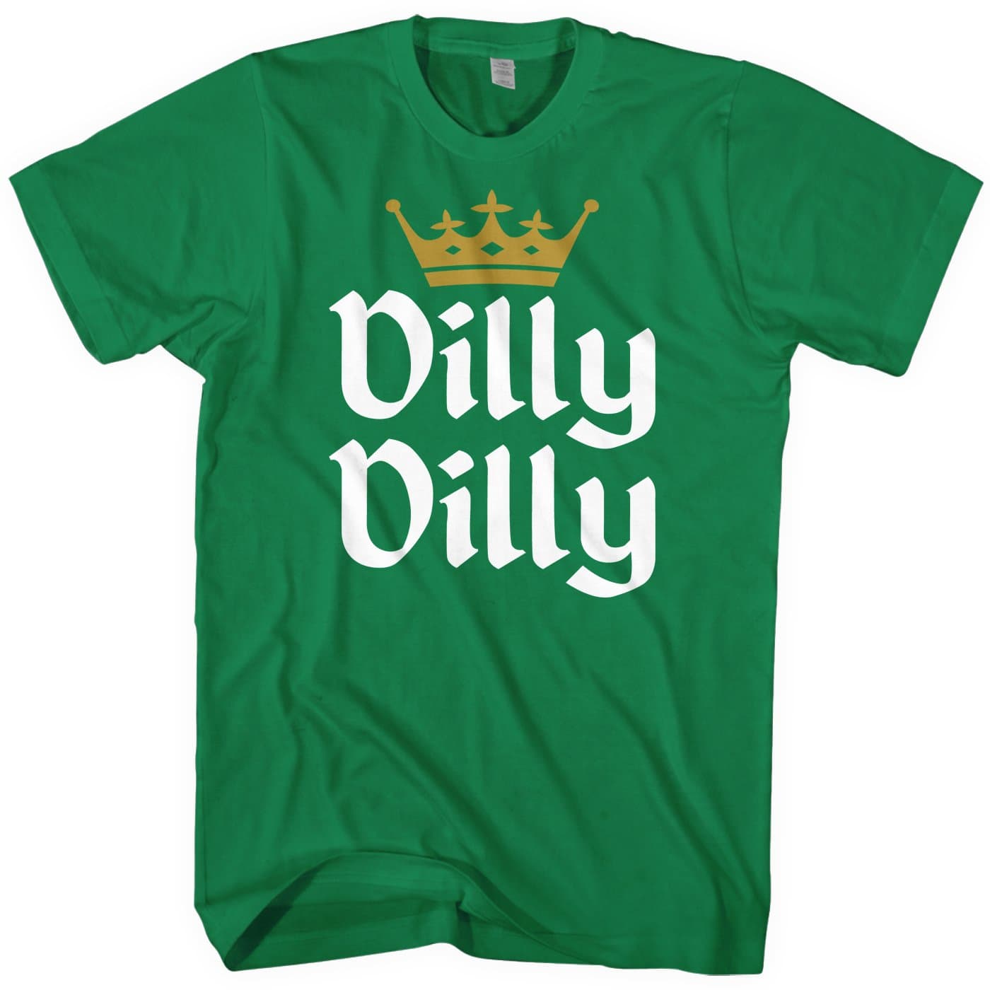 Mixtbrand Men's Dilly Dilly Gold Crown T-Shirt M Kelly