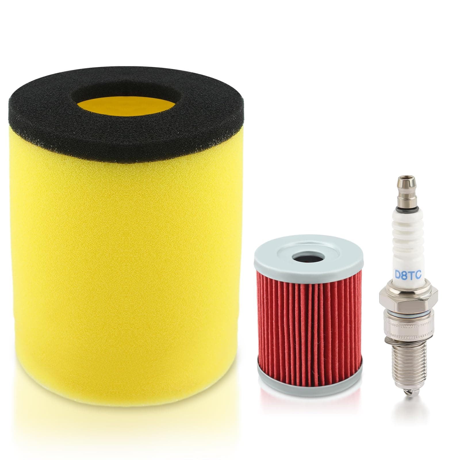 Air Oil Filter Fits for Suzuki 1987-2001 Quadrunner 250 1991-2002 King Quad 300
