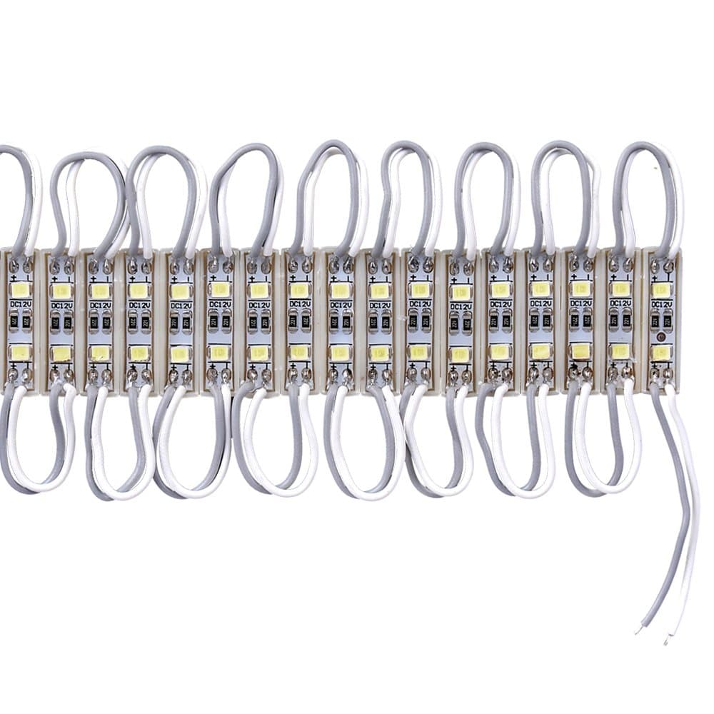 DC 12V 2835 SMD 2 LED 20pcs White Waterproof IP65 Mini Led Modules for indoor lighting outdoor lighting Waterproof decorative lighting