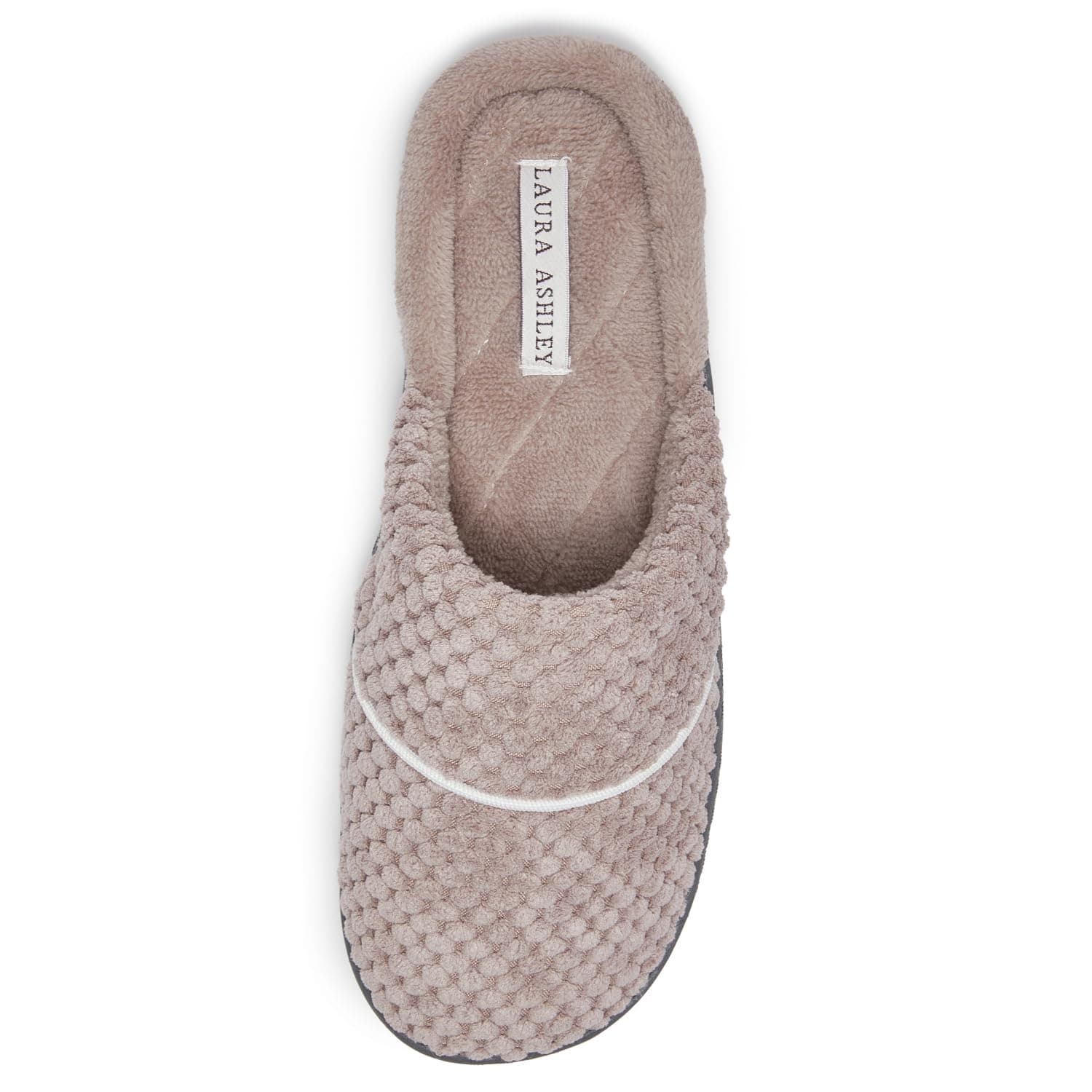Laura Ashley Ladies Spa Rugged Slippers With Memory Foam Insole