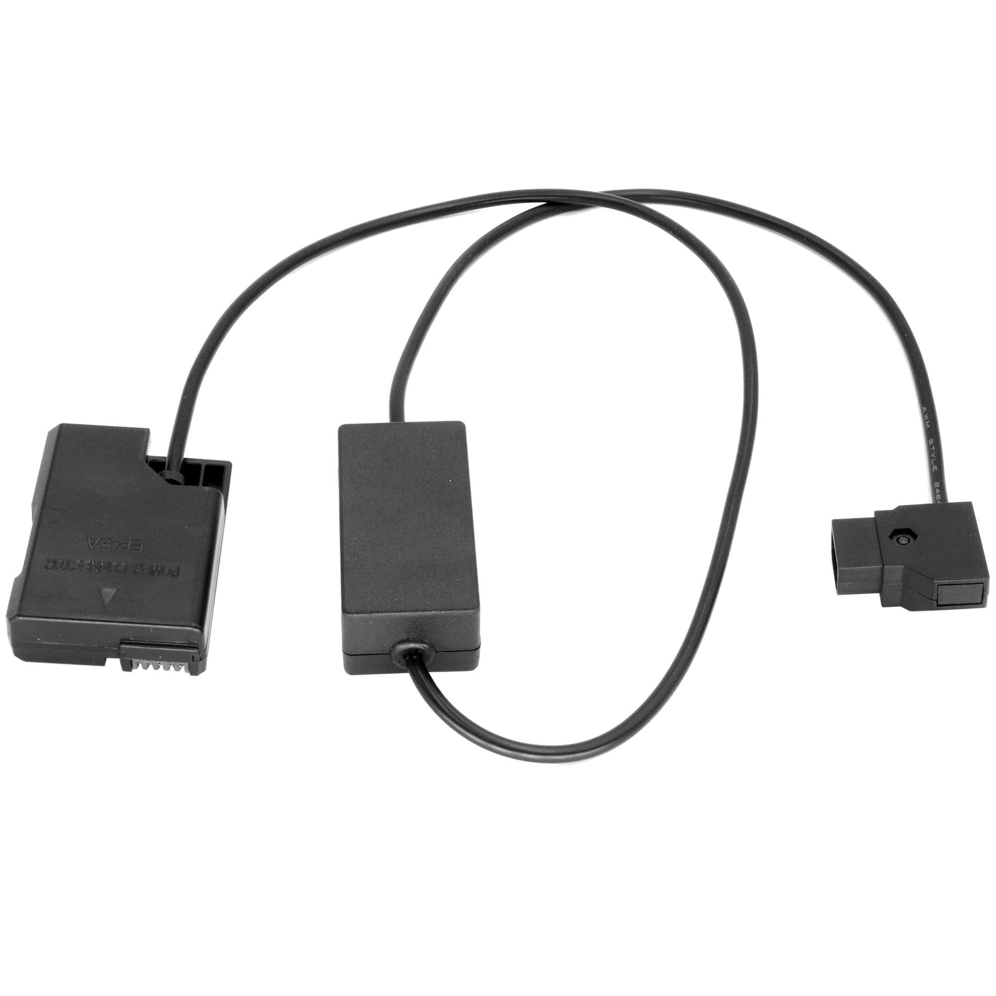 D-TAP to Dummy Battery 30” Adapter Cable to Replace EN-EL14 (EP-5B) Batteries Compatible with Nikon Df, D5600, D5500, D5300, D5200, D5100, D3500, D3400, D3300, D3200, D3100 & More