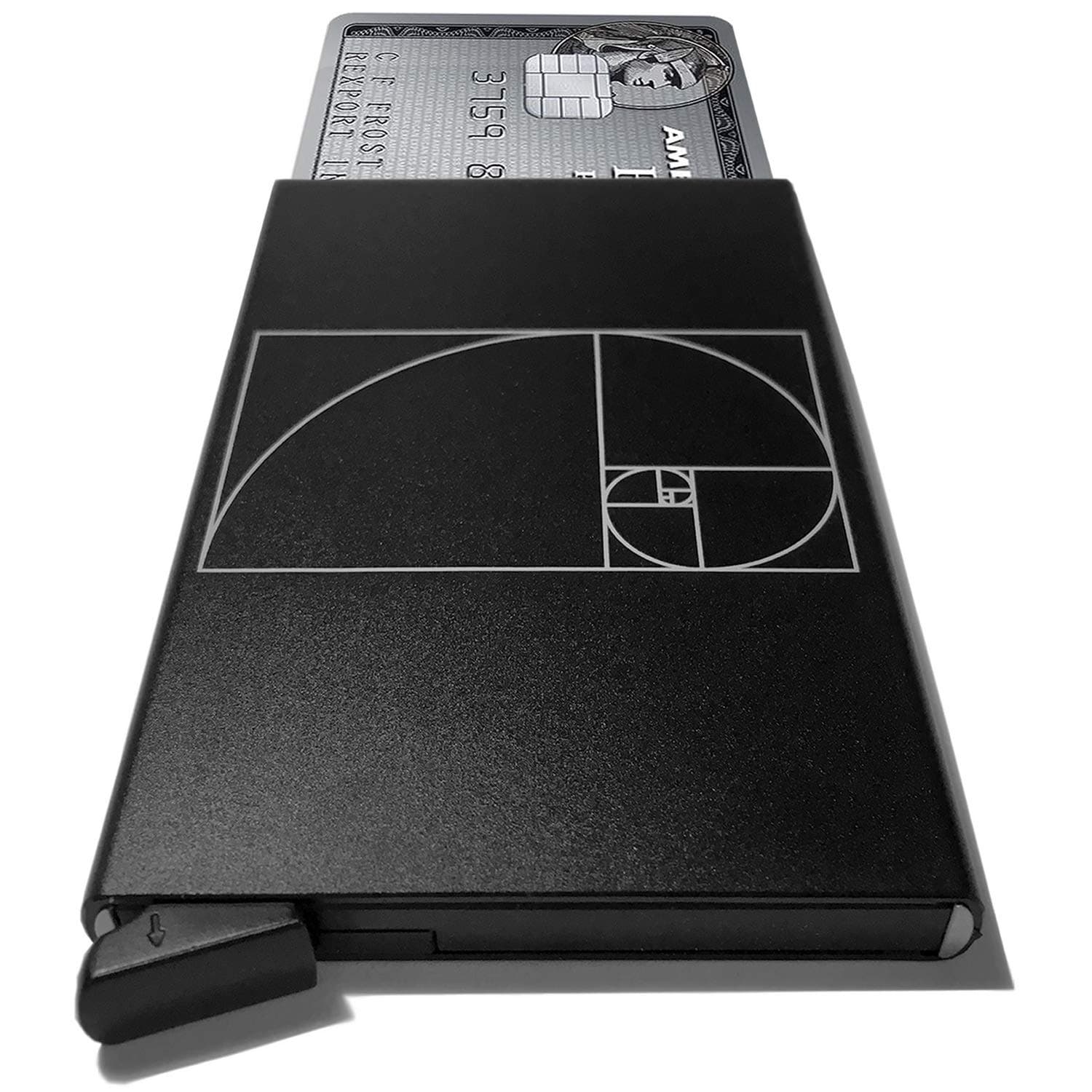 RFID Credit Card Holder Aluminum Minimalist Slim Wallet | Front Pocket Protector