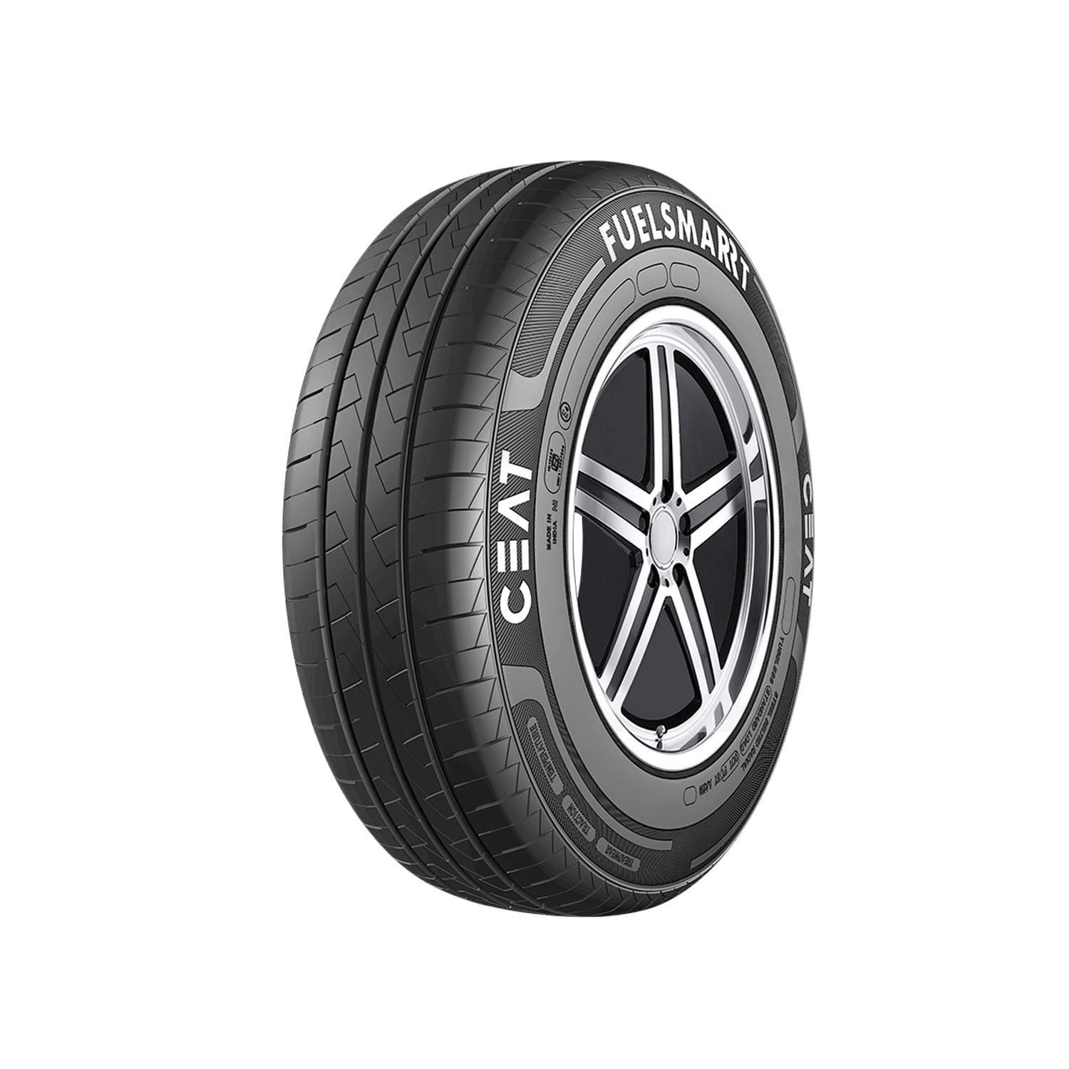 Ceat Fuelsmarrt 155/65 R14 75T Tubeless Car Tyre (103252 )