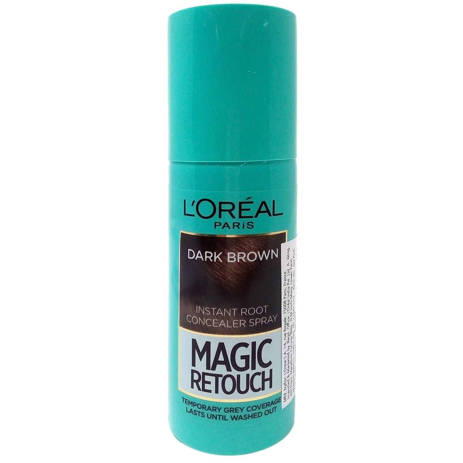 L’Oréal Paris Magic Retouch Instant Root Concealer Spray - Dark Brown,75ml Bottle