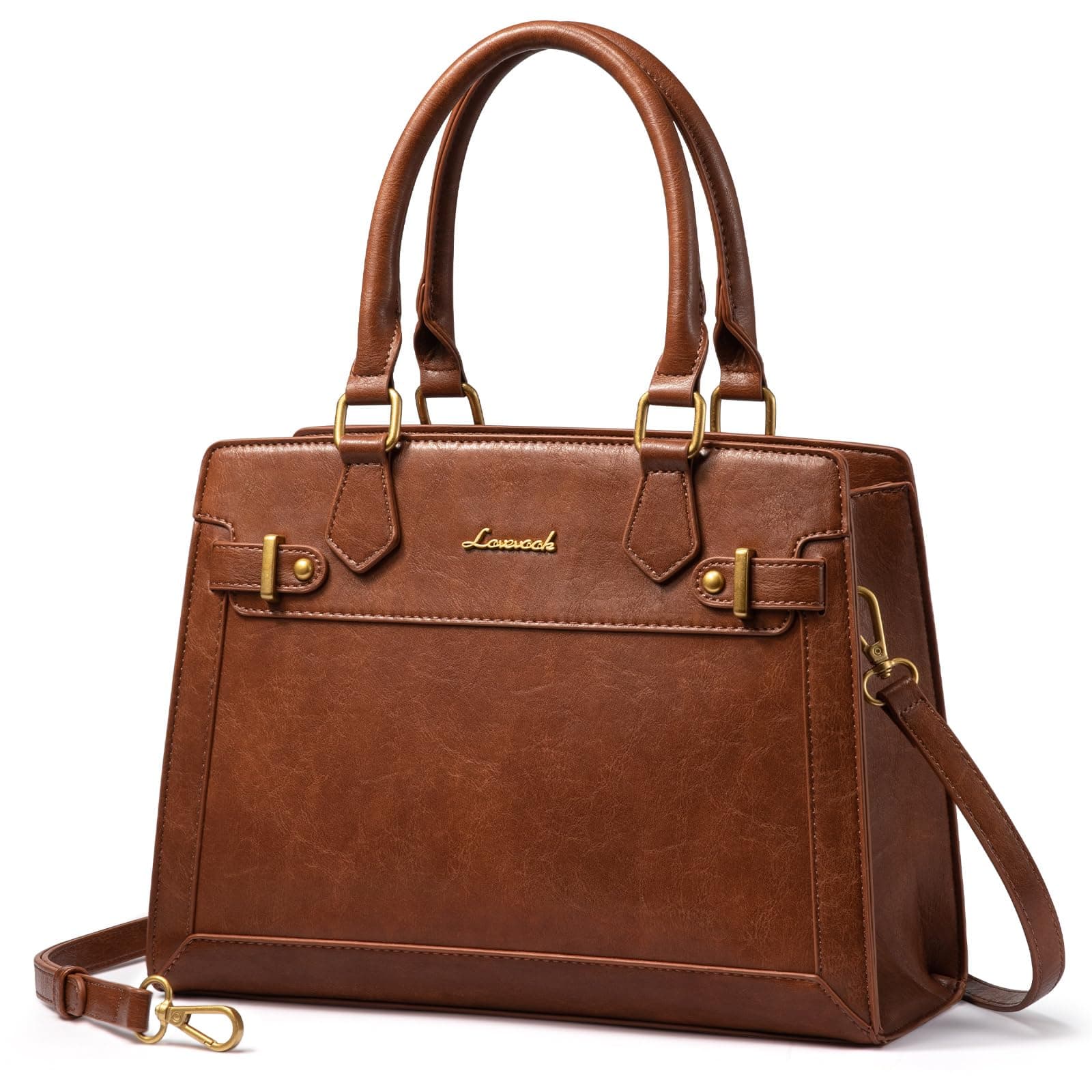 Purses and Handbags for Women, Tote Shoulder Bag Satchel Black Purse and PU Leather Top Handle for ladies