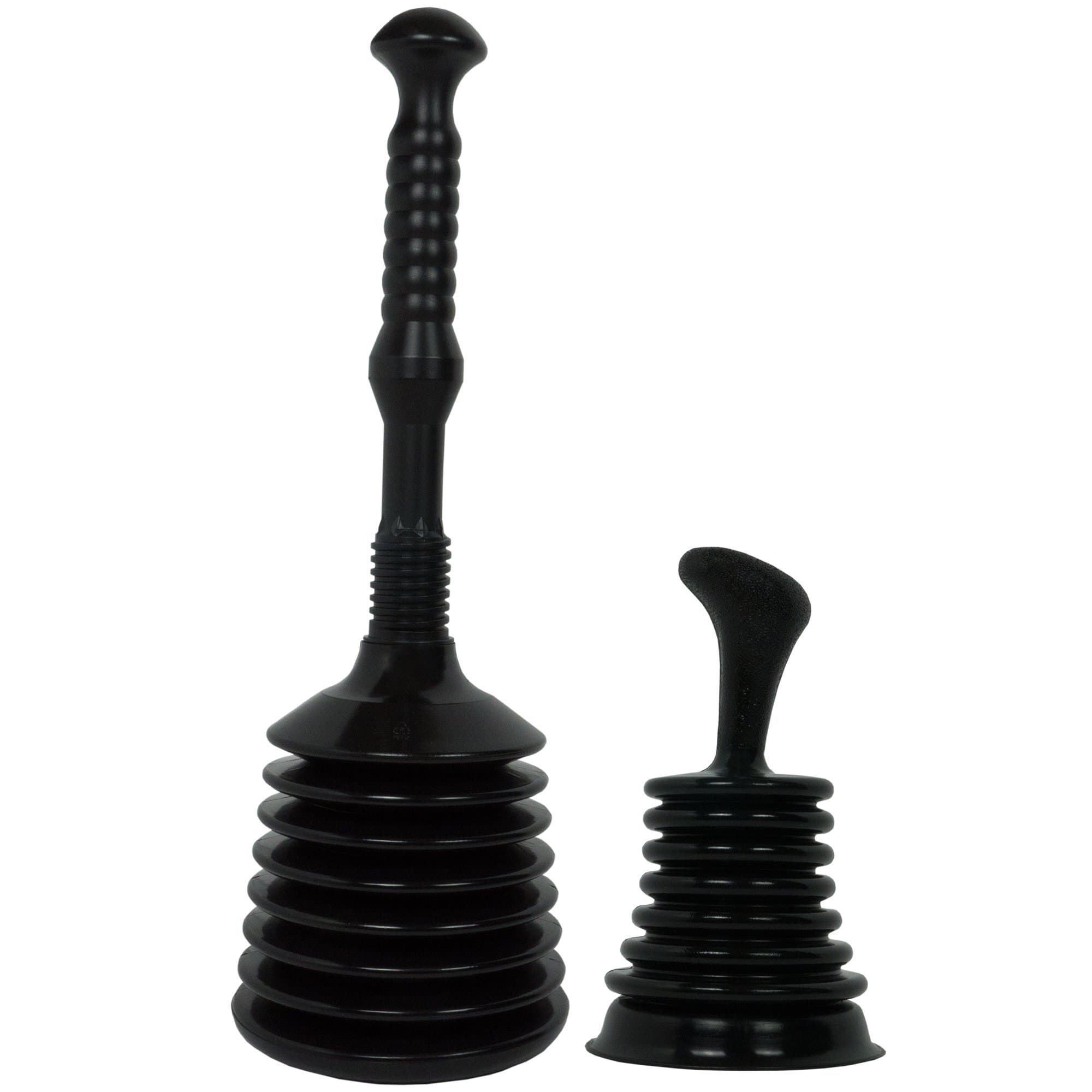 Sanea Master Plunger Sink and Waste Pipe Unblocker, Set for Toilet, Bathroom, Shower and Kitchen