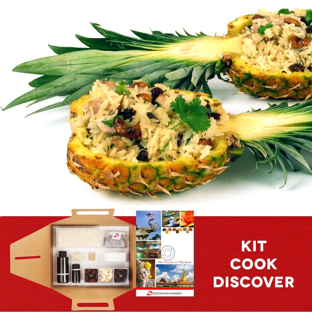 Exotic Dinner Kits - DIY Cooking From Around the World (Thai Pineapple Rice)