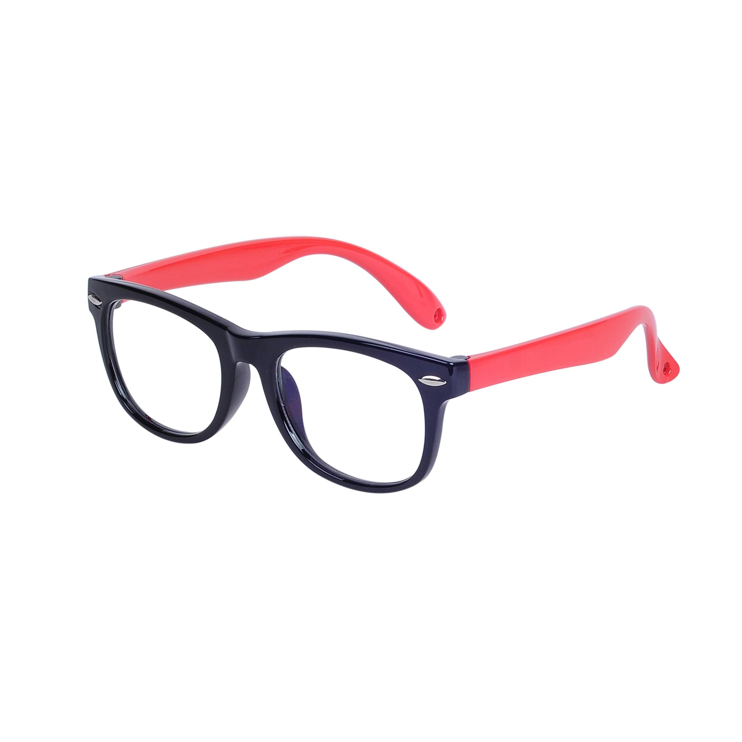 Kids Computer Glasses Block Blue Light Anti-Radiation Anti-UV Anti-Fatigue for Boys & Girls (2-6 years) + Case