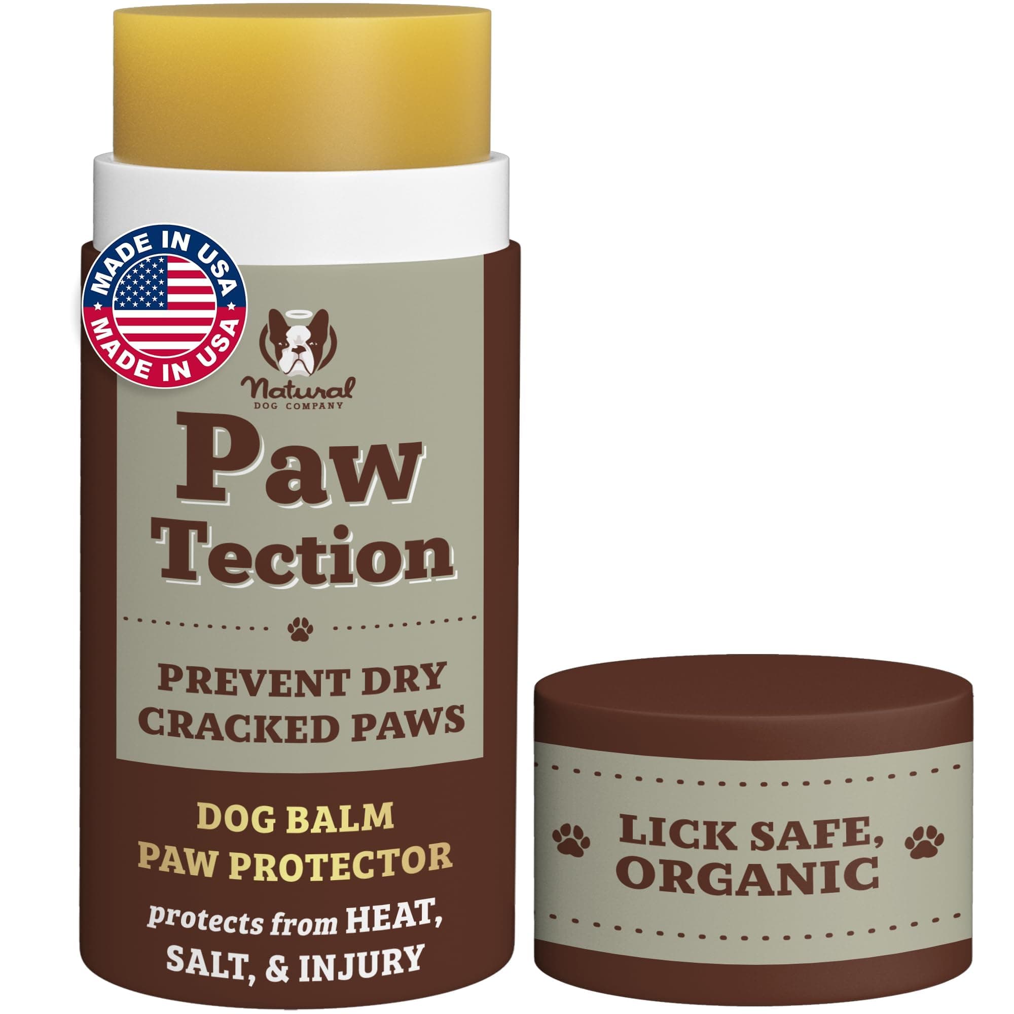 NaturalDog.com PAWTECTION | Organic, All-Natural | Protects Dogs Paw Pads | 2 oz Stick 141 [Parallel Import]