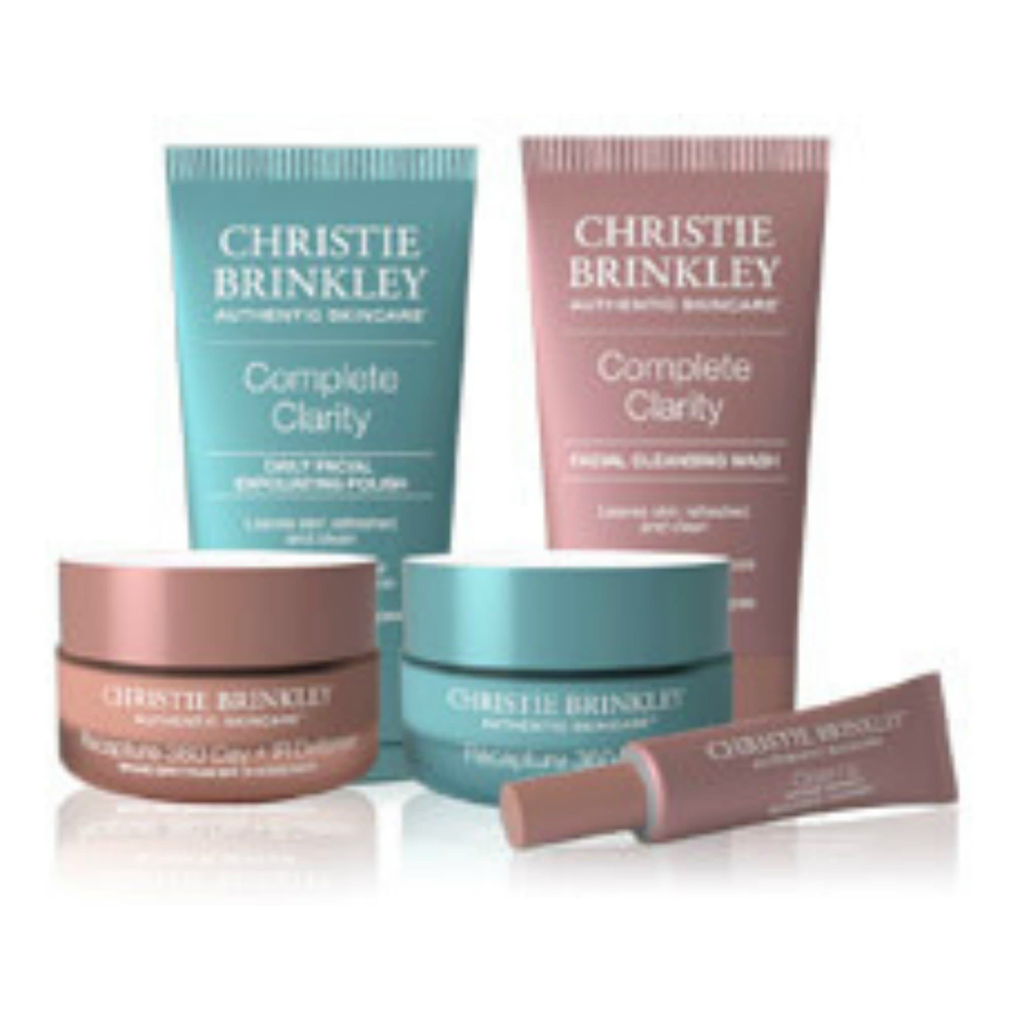 Large Full Size Christie Brinkley 4-piece Skin Care Essentials Set