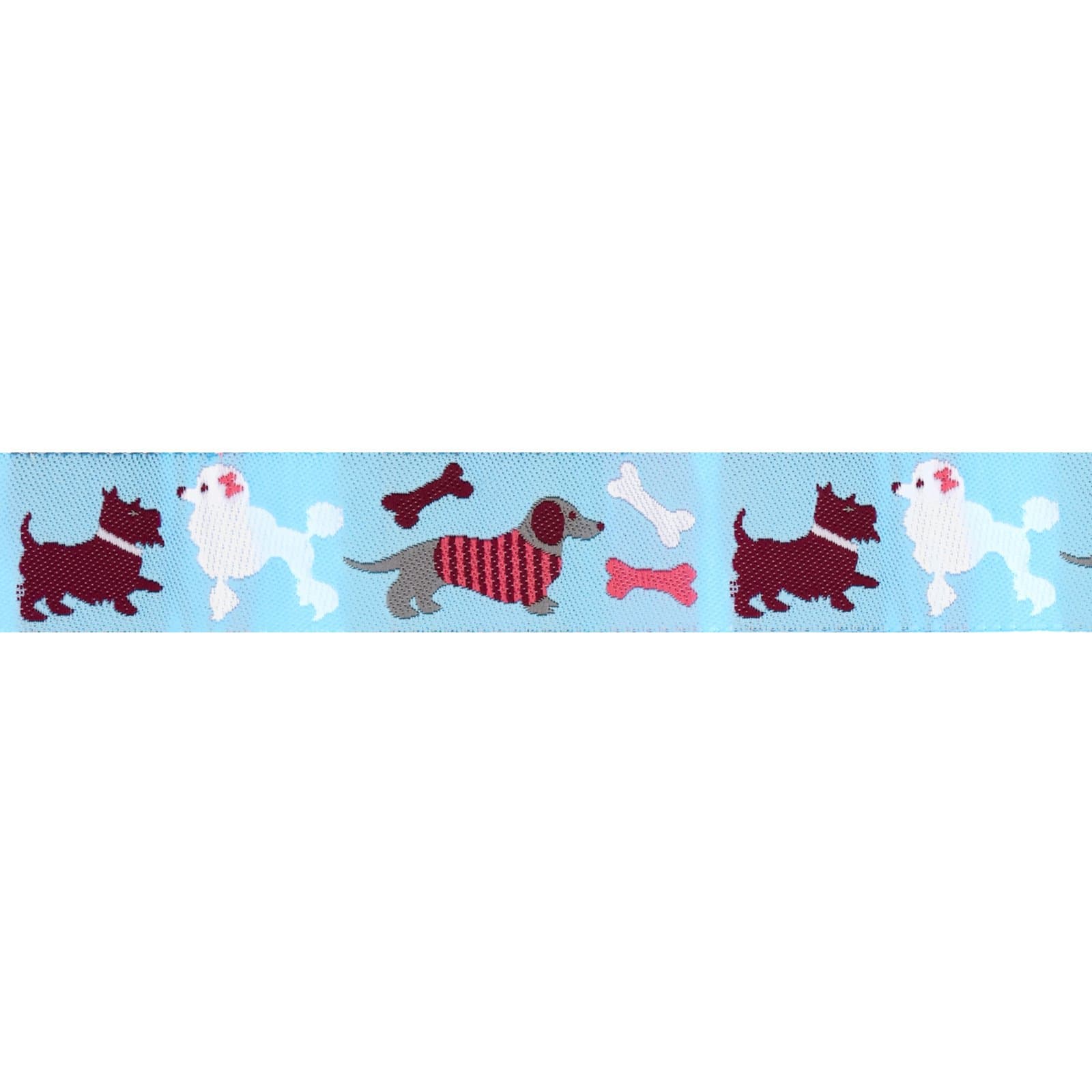 Jessica Jones Dogs Woven Ribbon Blue