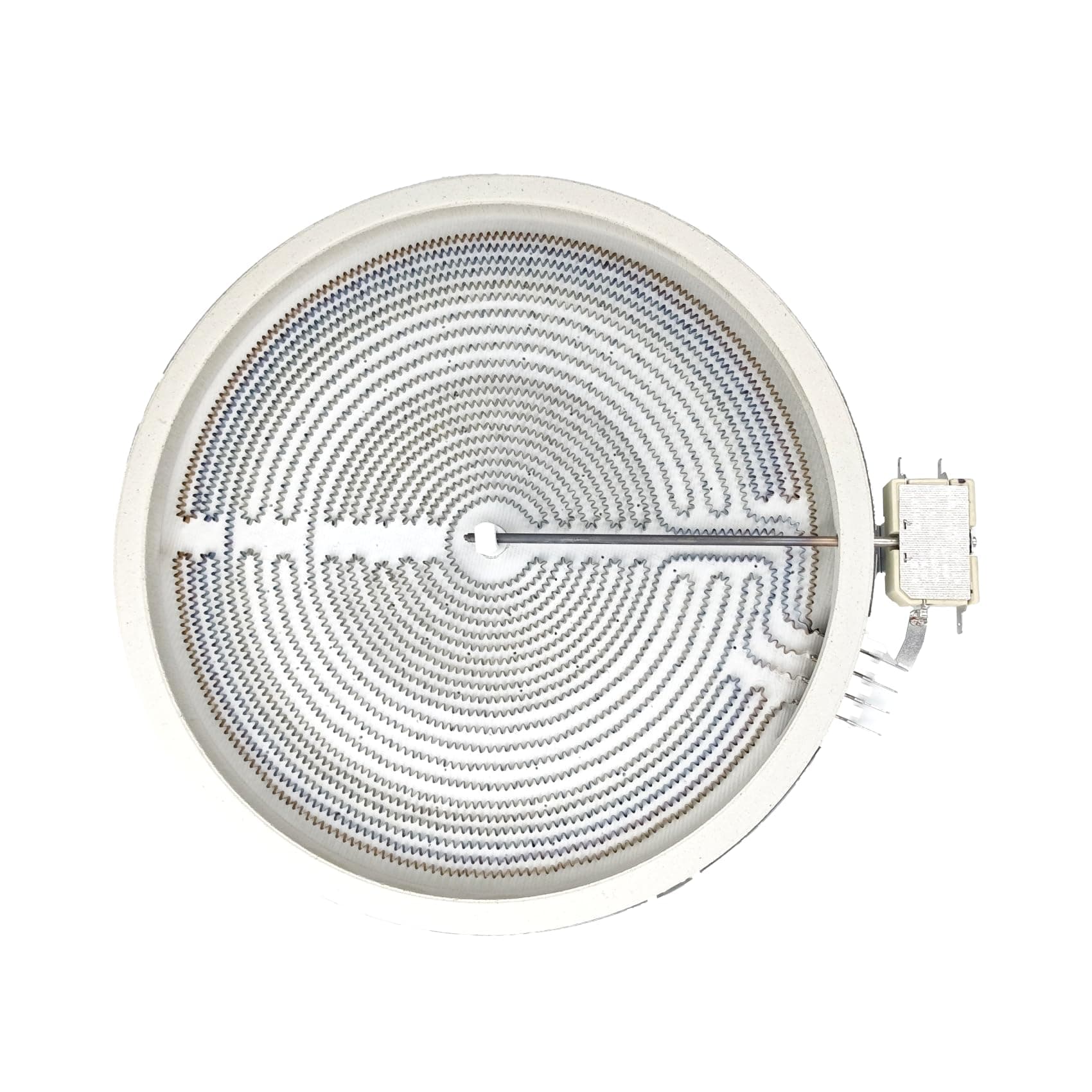 Upgraded Range 12" Triple Haliant Surface Element Replacement for GE Stove, WB30T10107 12 inch Tripe Radiant Surface Element, 1050/1950/3000W Electric Glass Stove Top Replace PS2321560 AP4344521