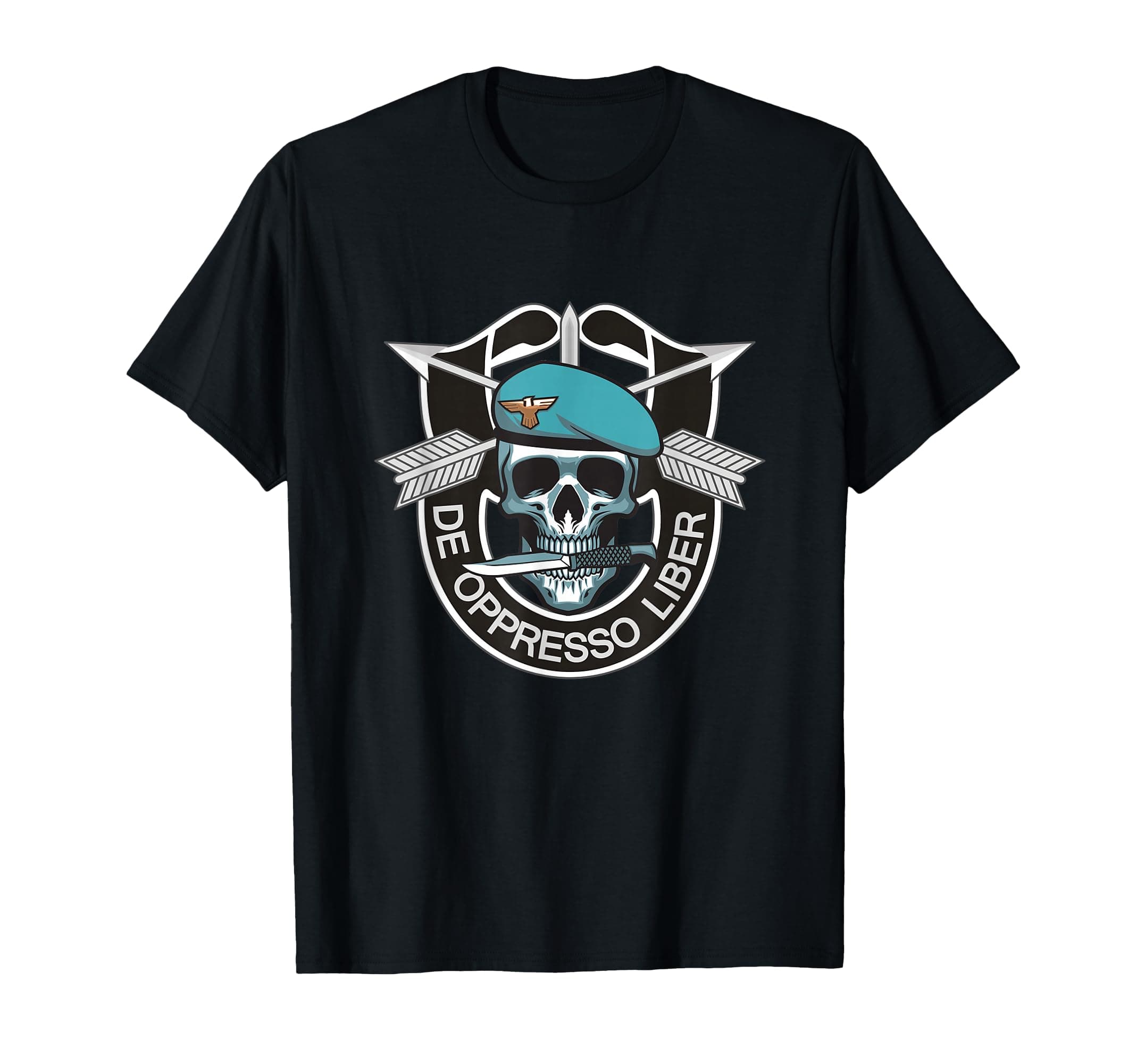 US Army Special Forces Skull Shirt - De Oppresso Liber Gift T-Shirt