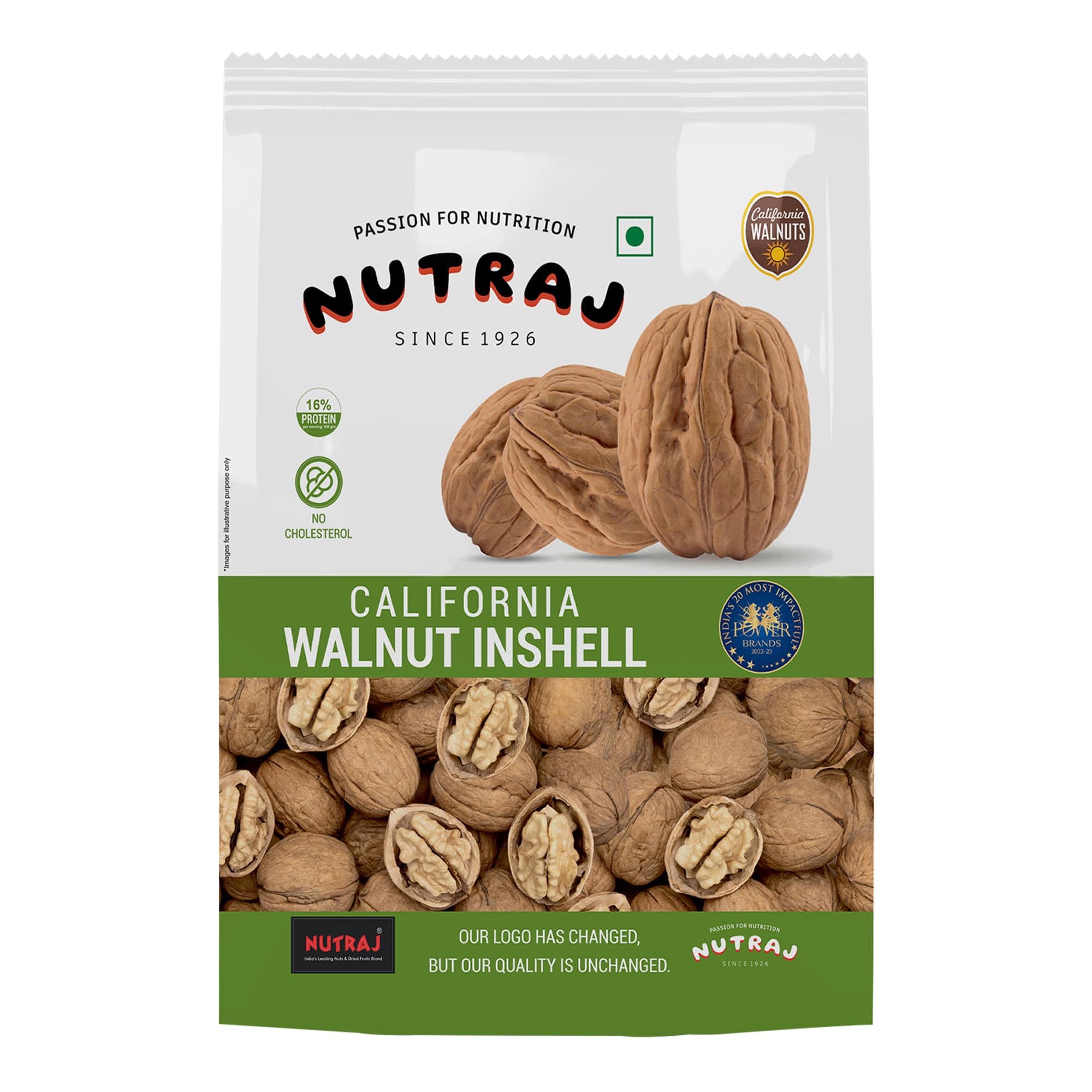 California Inshell Walnuts, 1000g
