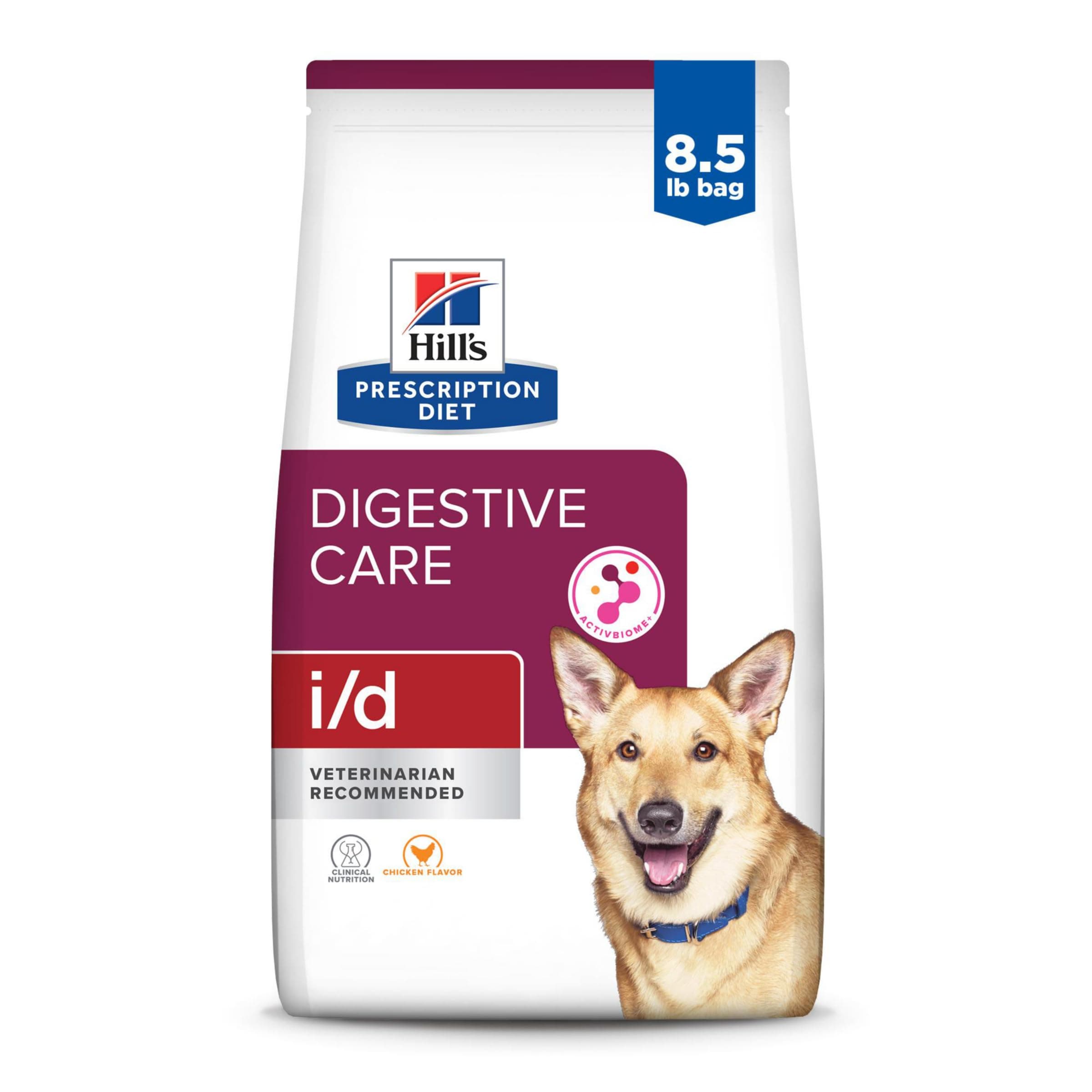 i/d Digestive Care Dry Dog Food, Chicken, 8.5 lb. Bag