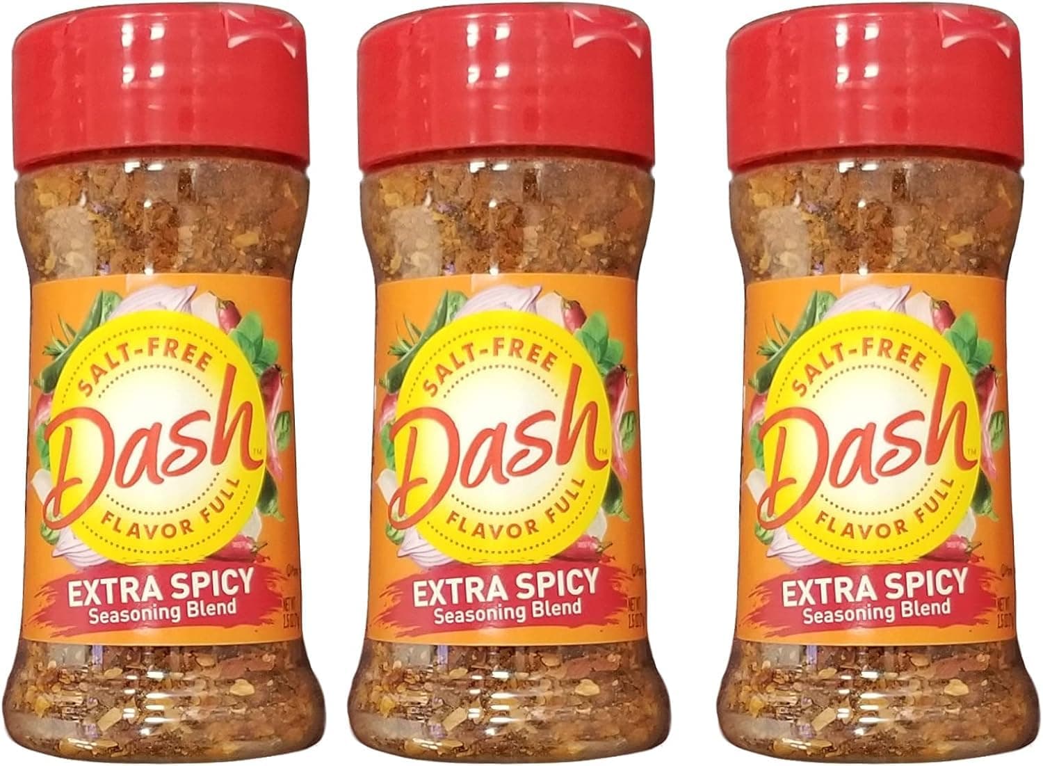 "Extra Spicy", Salt-Free Seasoning Blend Shaker 2.5 Oz (Pack of 3)