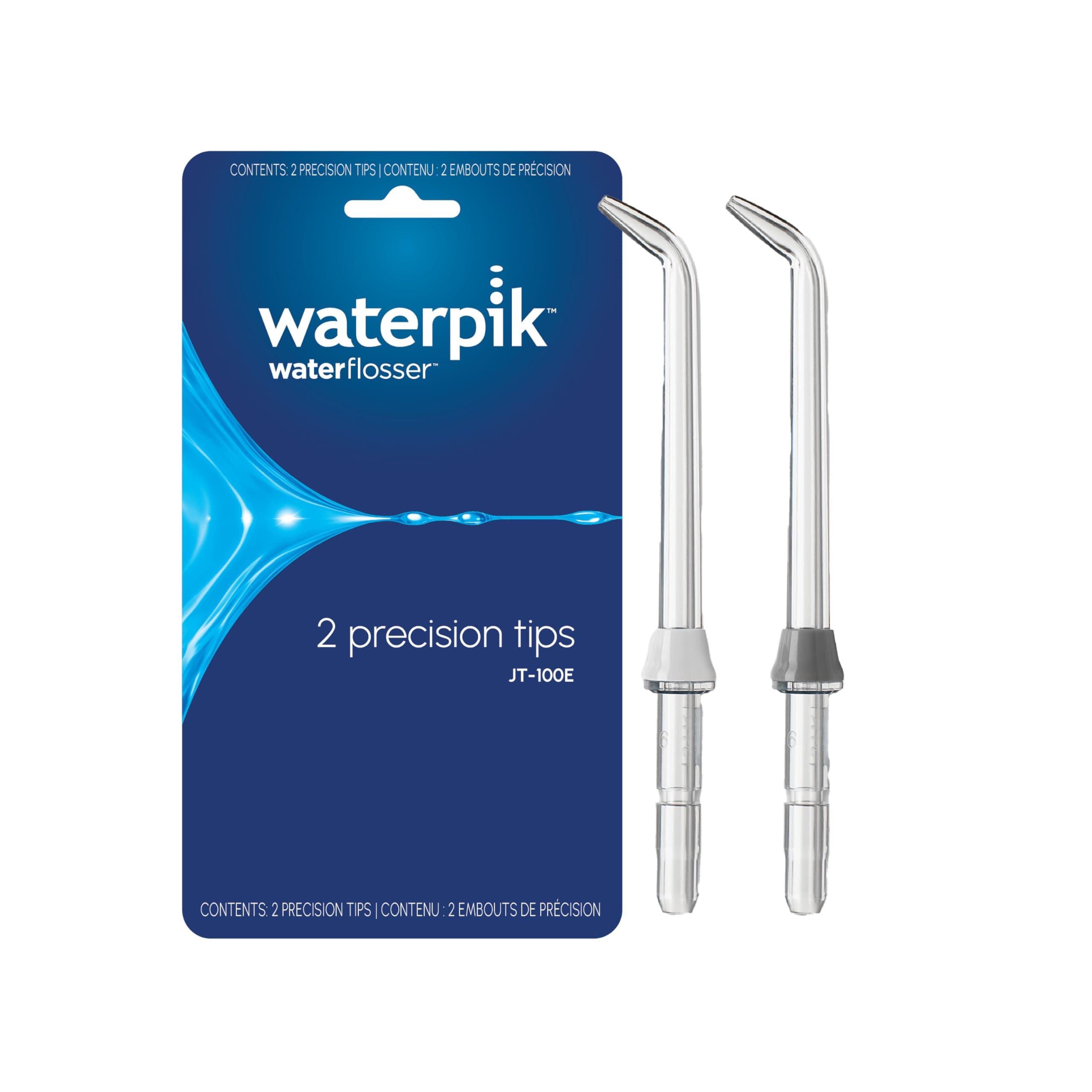 Waterpik Dental Water Jet Replacement Jet Tips (Pack of 2)