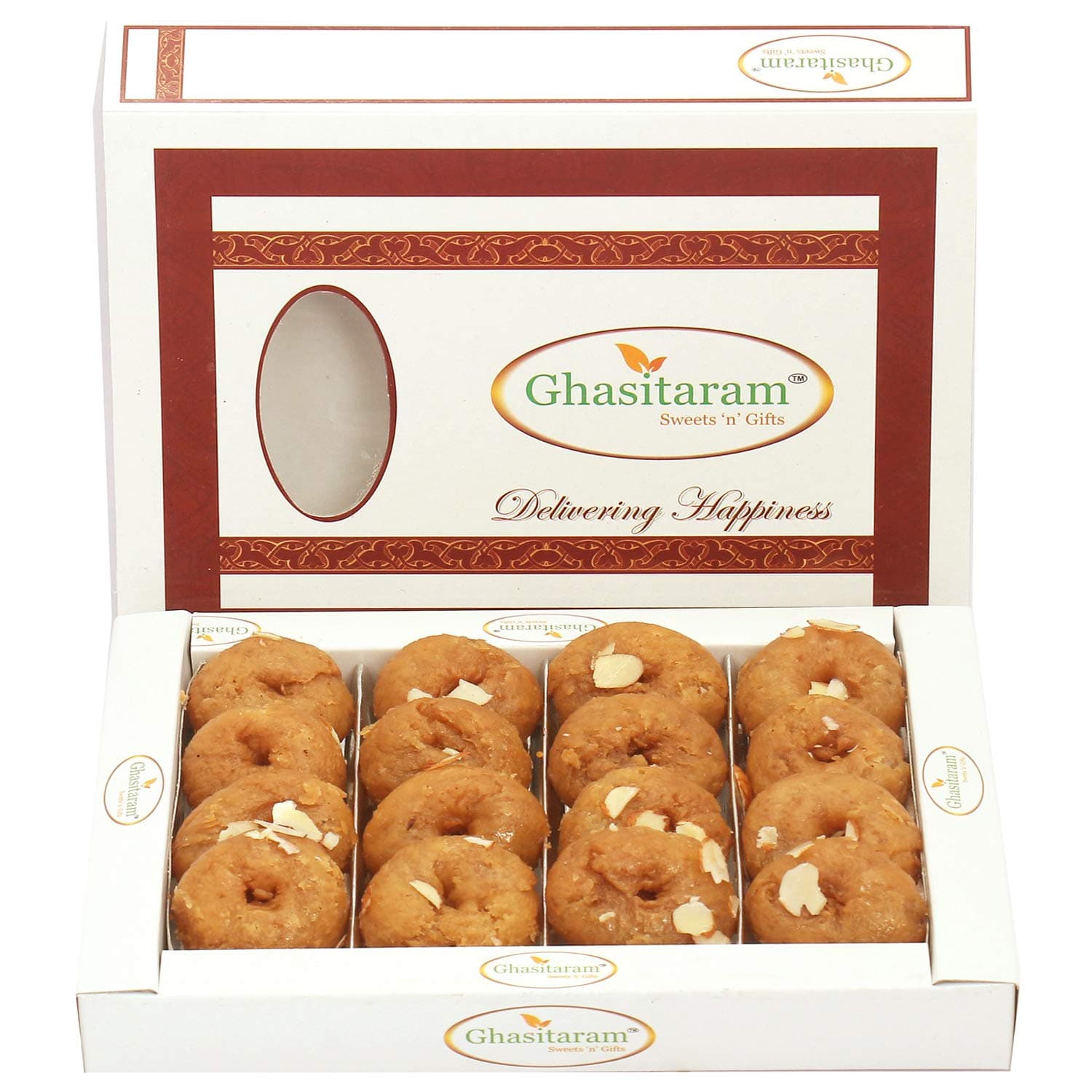 Ghasitaram GiftsDiwali Gifts Diwali Sweets - Ghasitaram's Delicious Balushai (400 GMS)