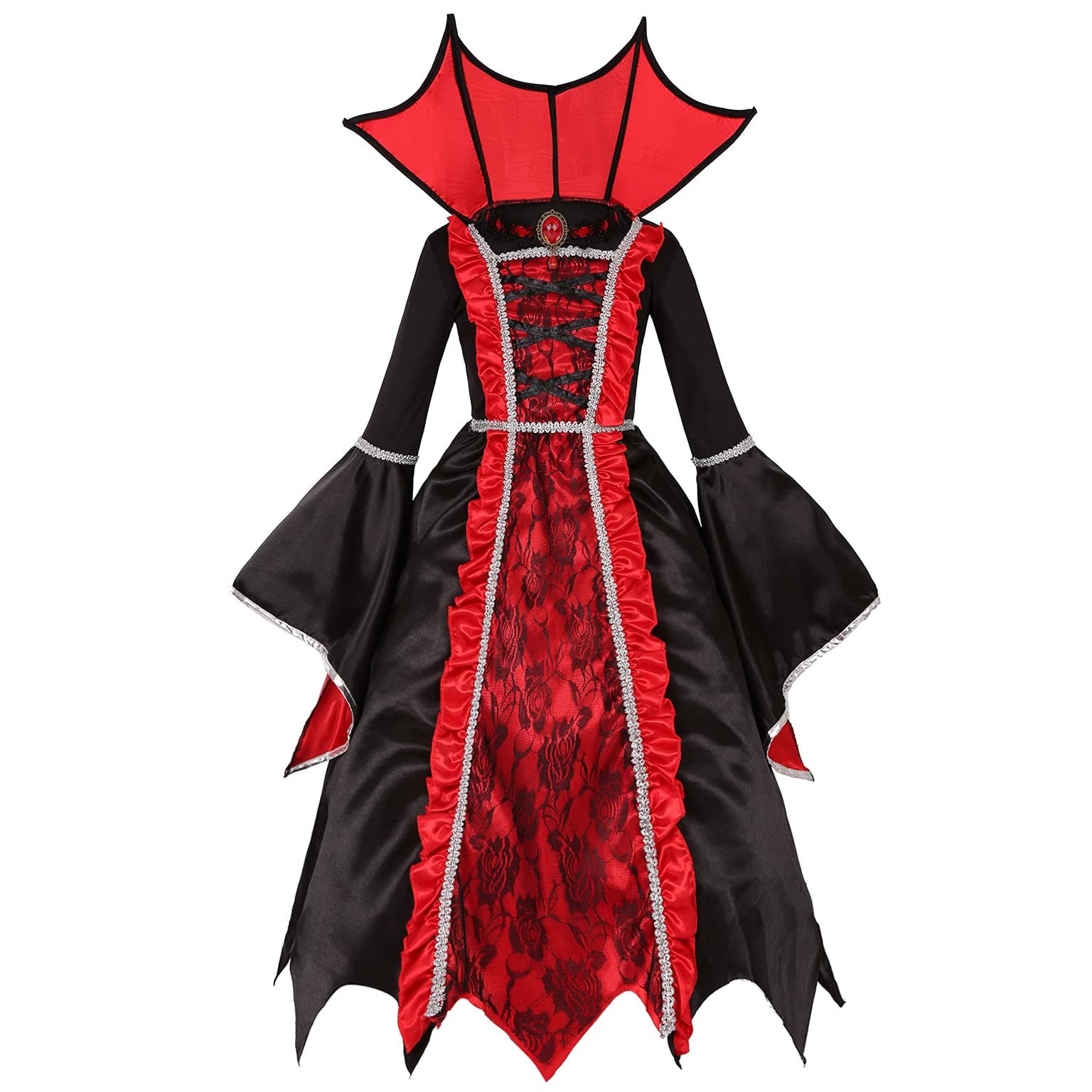 SoyoekbtVampire Costume for Girls Halloween Party Dress Up