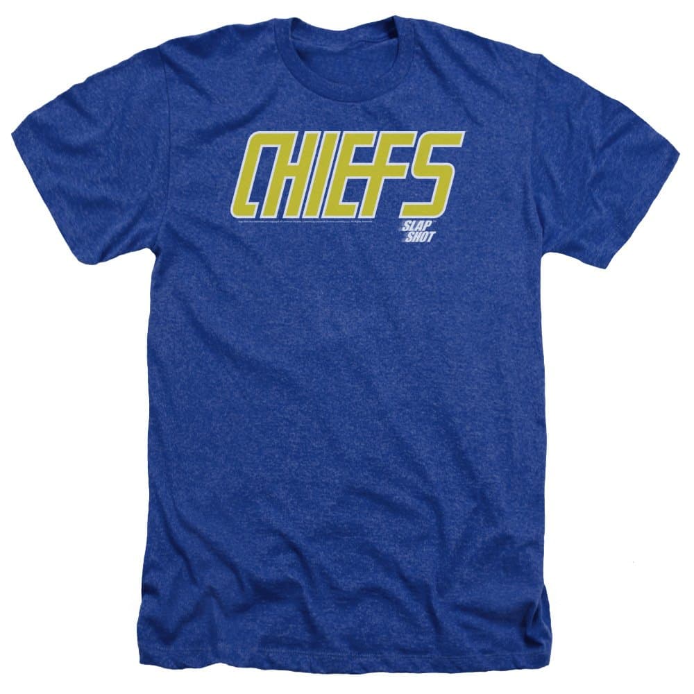 Slap Shot Men's Chiefs Logo T-Shirt Royal