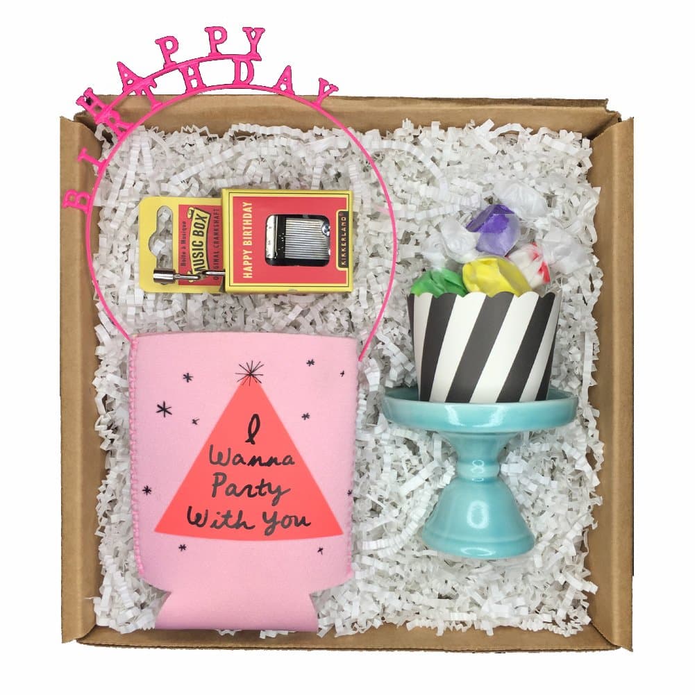 Calisea Birthday Party Gift Box (Aqua)