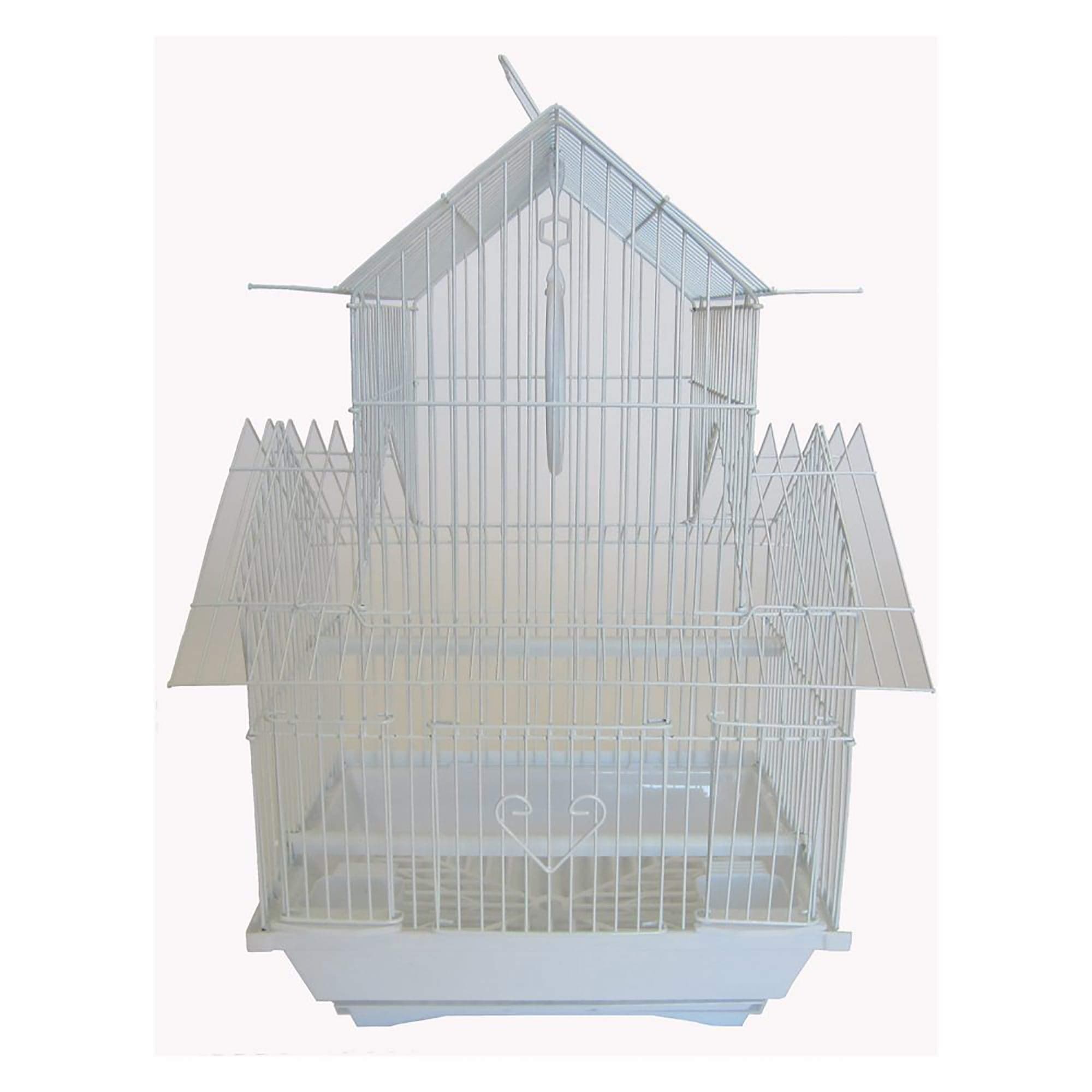 YMLA1144WHT Pagoda Top Cage, Small