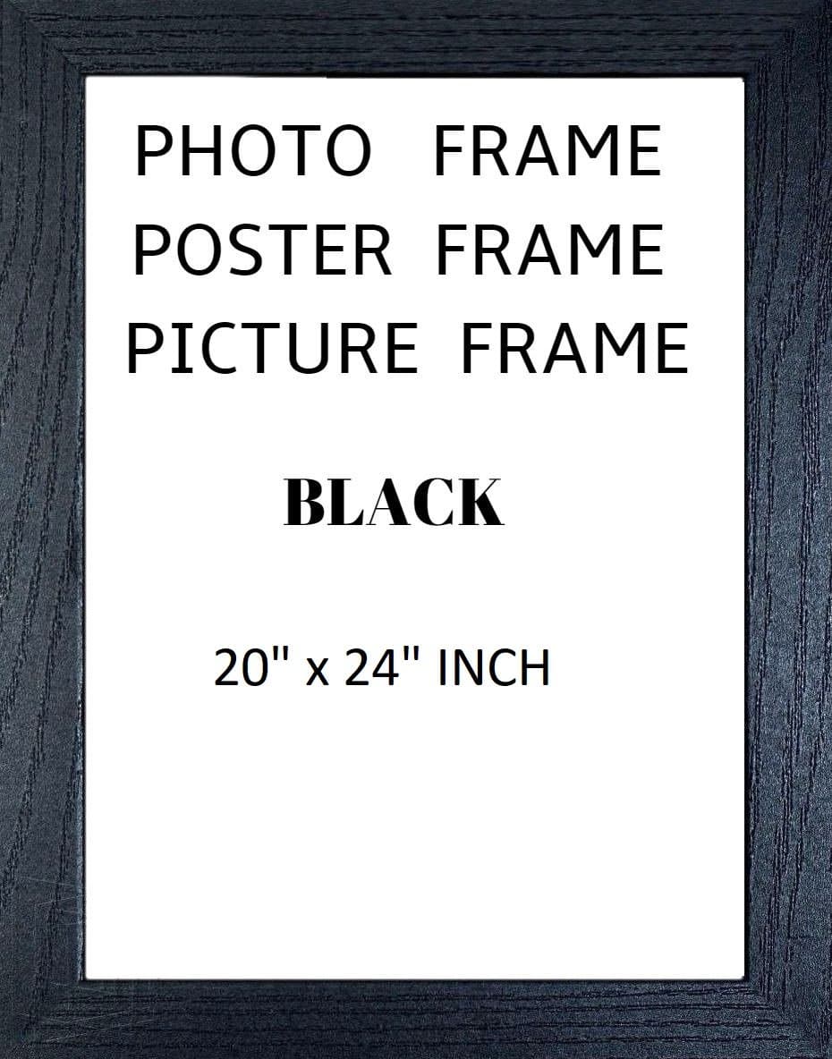 onlinebargain2home BEST POSTER FRAME PHOTO FRAME PICTURE FRAME UK MADE (Black, 20" x 24" (INCH))