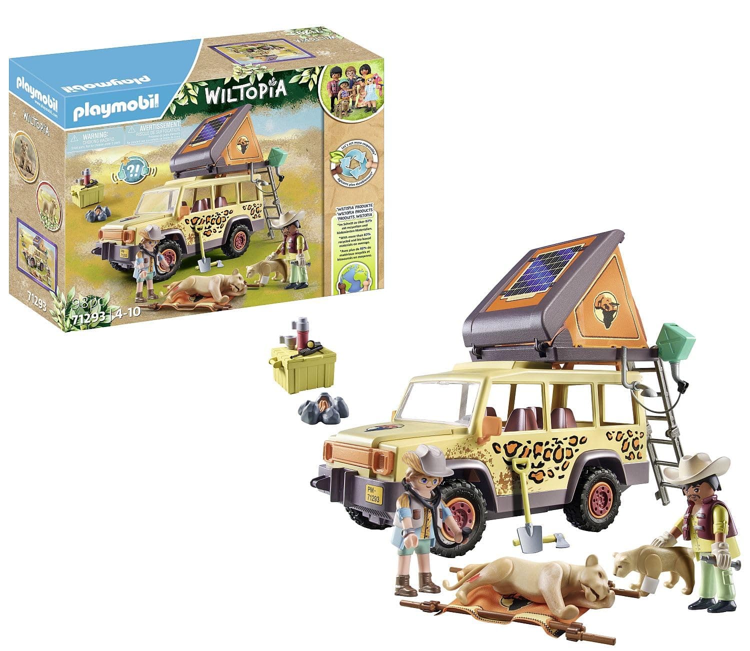 71293 Cross-Country Vehicle with Lions