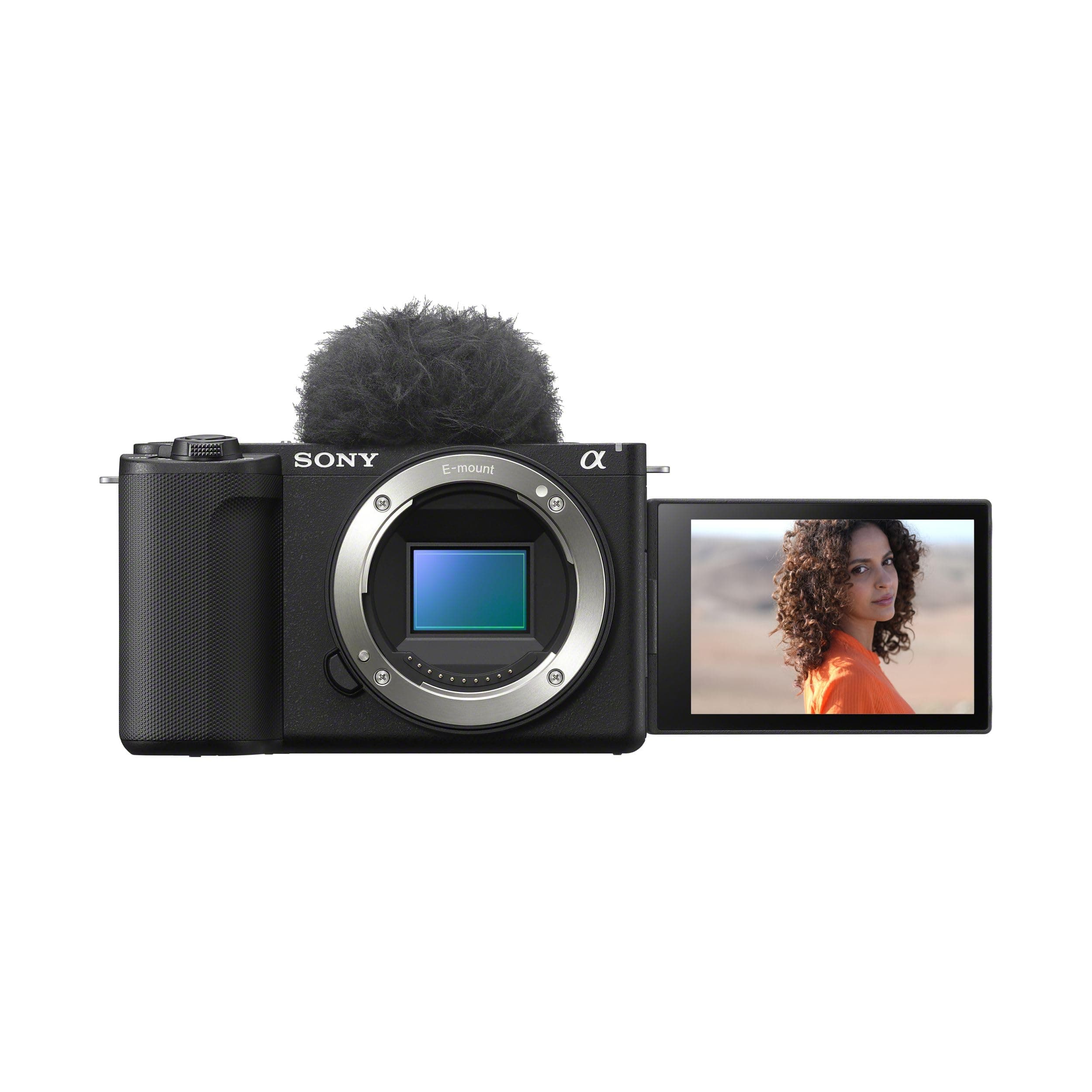 Alpha ZV-E10M2 26 MP Interchangeable Lens Mirrorless Vlog Camera for Creators | APS-C Sensor | 4K 60p with 10bit 4:2:2 Recording - (Black)