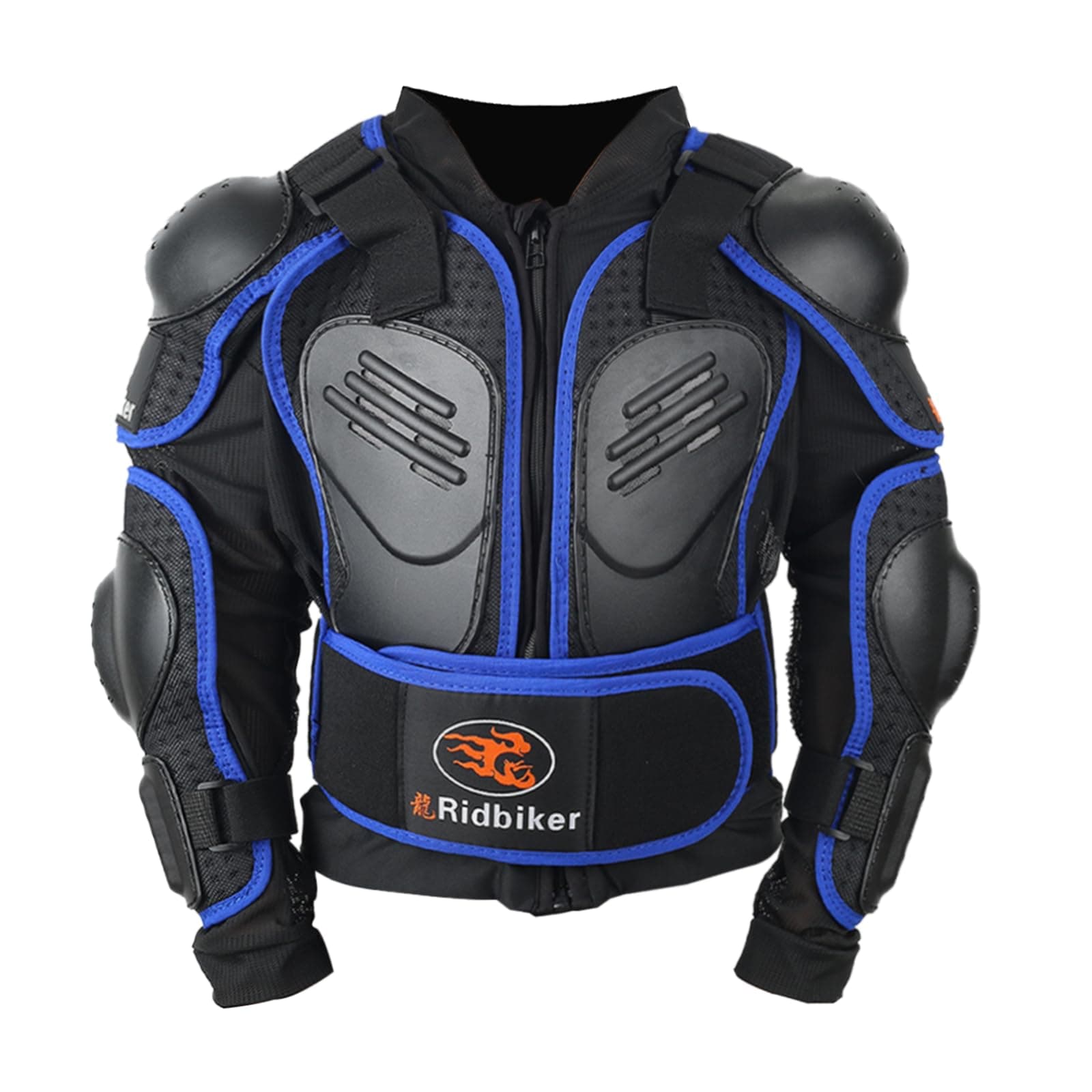Dirt Bike Gear for Youth Motorcycle Jacket with Armor Chest Protector Riding Gear Youth Spine Guard