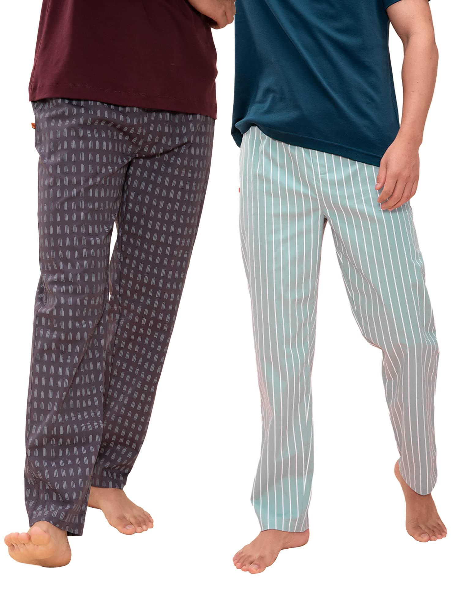 DAMENSCH The Stretch Men's Woven Cotton Tapered Fit Pyjama Pants