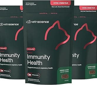 VETRISCIENCE Laboratories - Vetri Lysine Plus, 120 Bite Sized Chews, 3 Pack