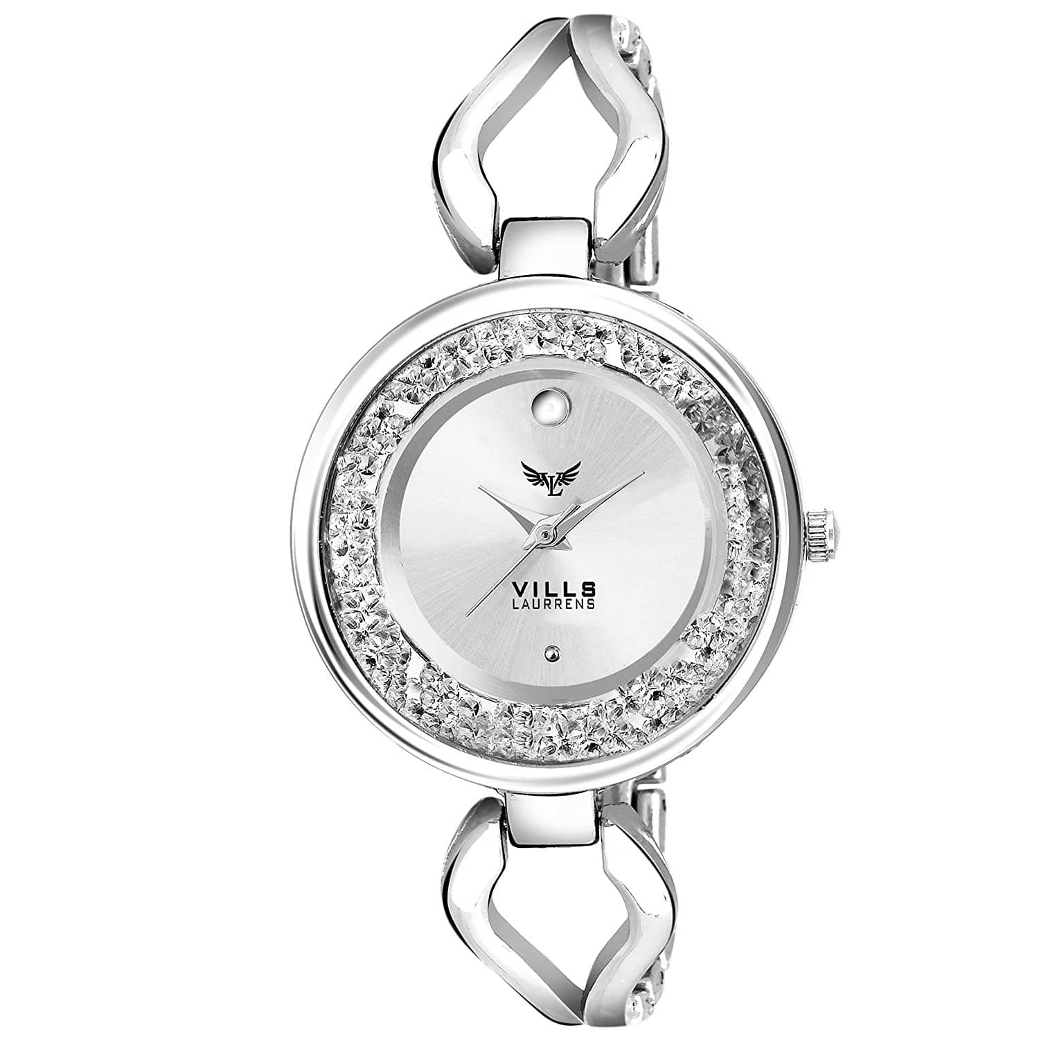 VILLS LAURRENS Diva White Collection Watch (VL-7010) for Women & Girls