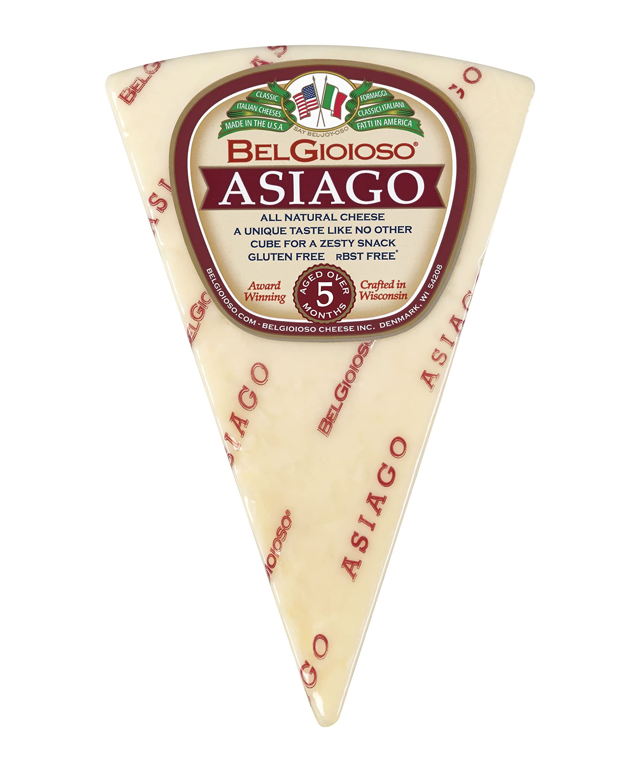 Asiago Cheese, approx. 8oz wedge