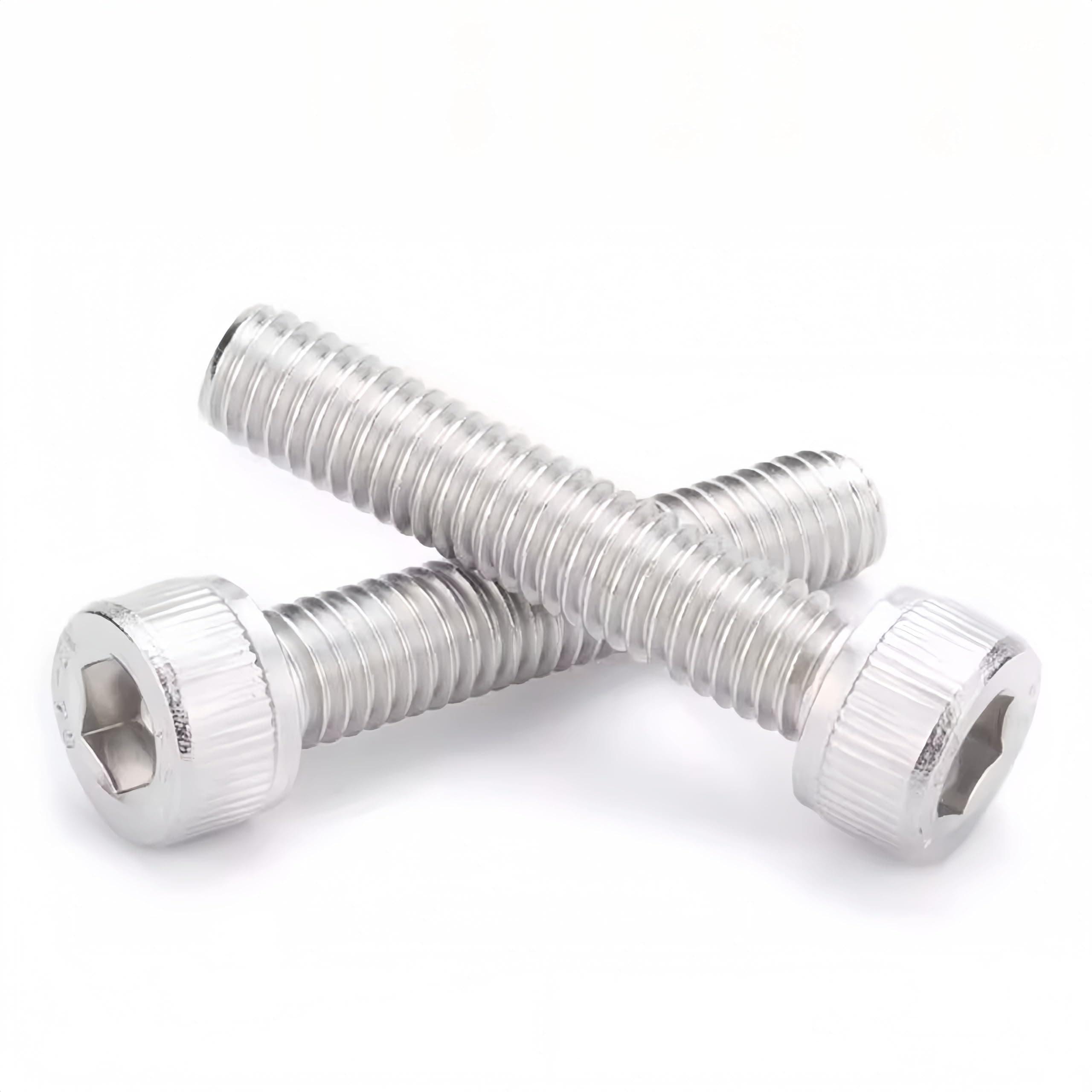 M3 x 10mm Socket Head Cap Screws, Allen Socket Drive, Full Thread, 304 Stainless Steel, 150Pcs