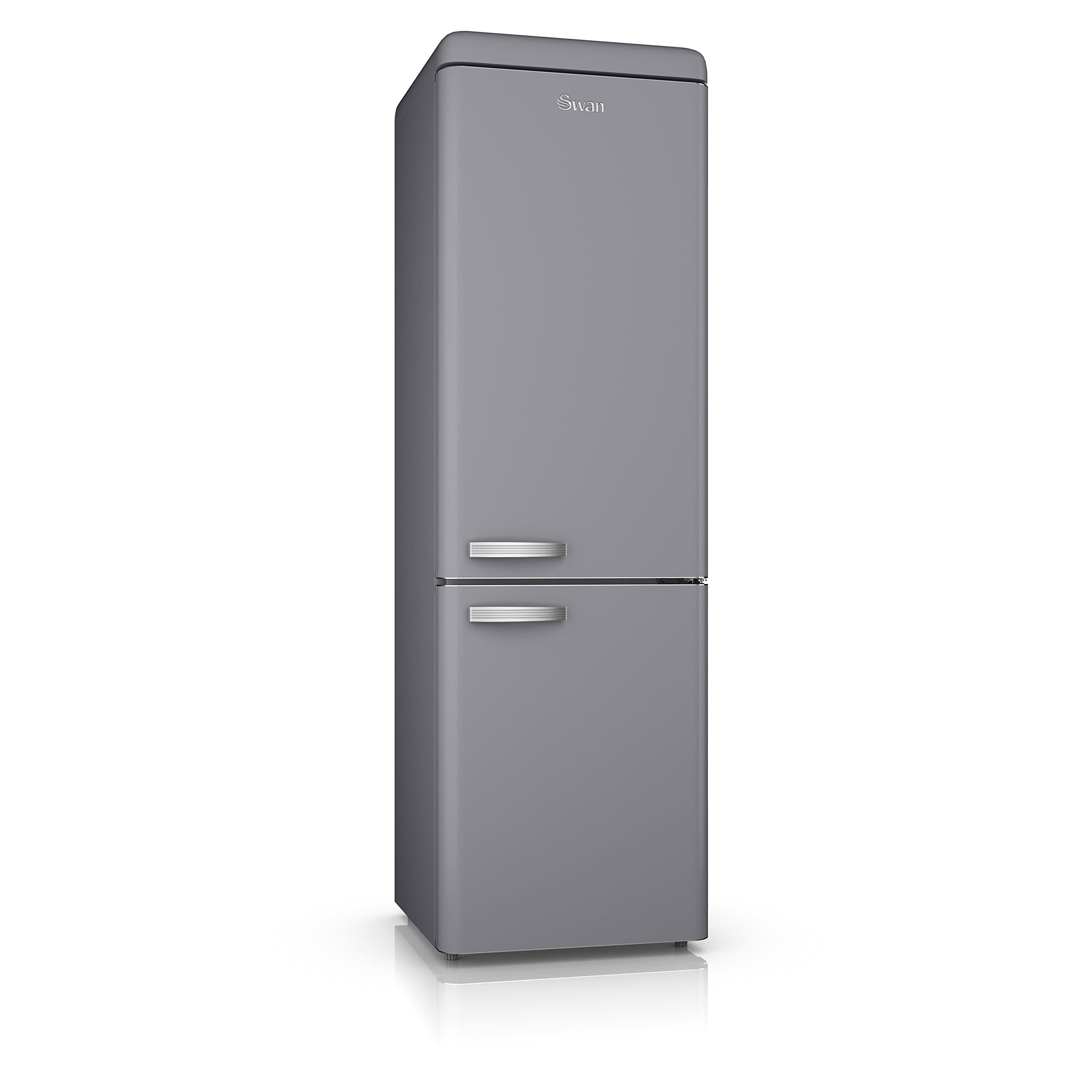Swan SR11020FGRN, Freestanding Frost Free Fridge Freezer 70/30, A++ Rated, 315 Litre, Grey [Energy Class A++]