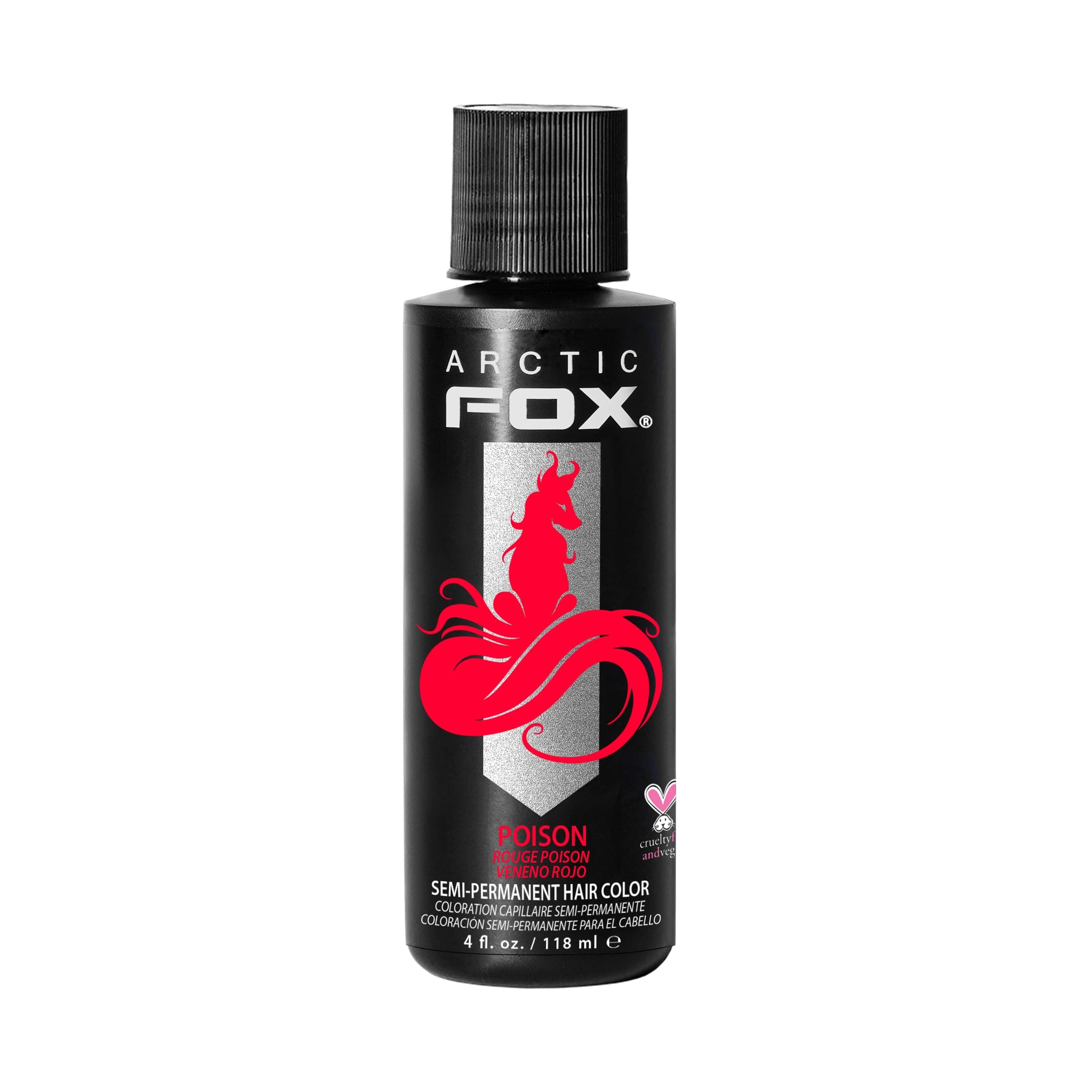 Arctic Fox 100%ヴィーガン Poison 118 ml セミパーマネント・ヘアカラー
