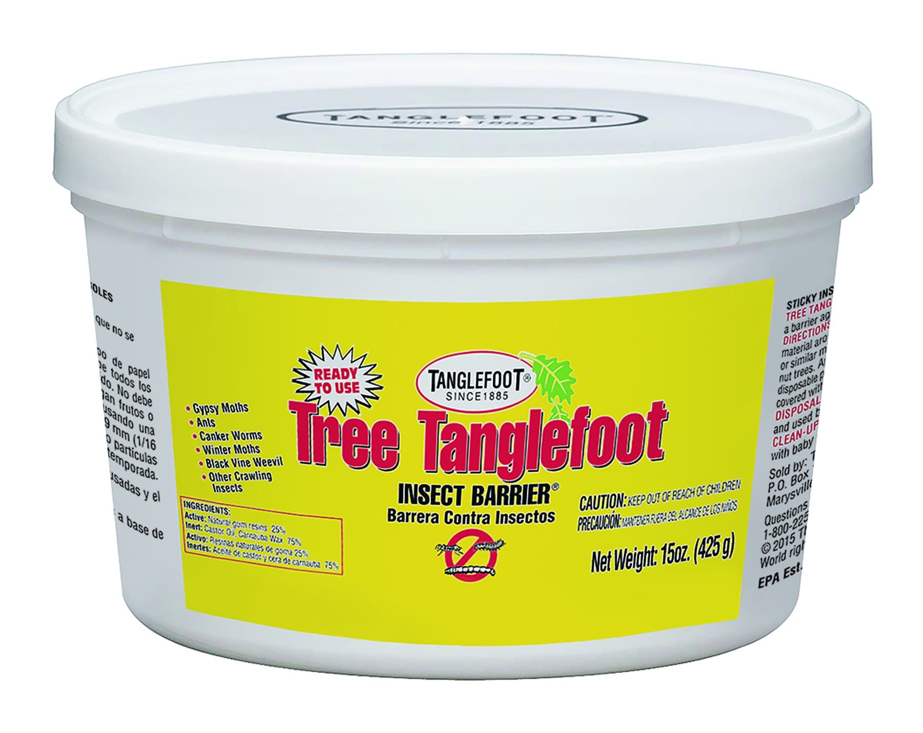 TanglefootInsect Barrier (Tub), 15 oz.