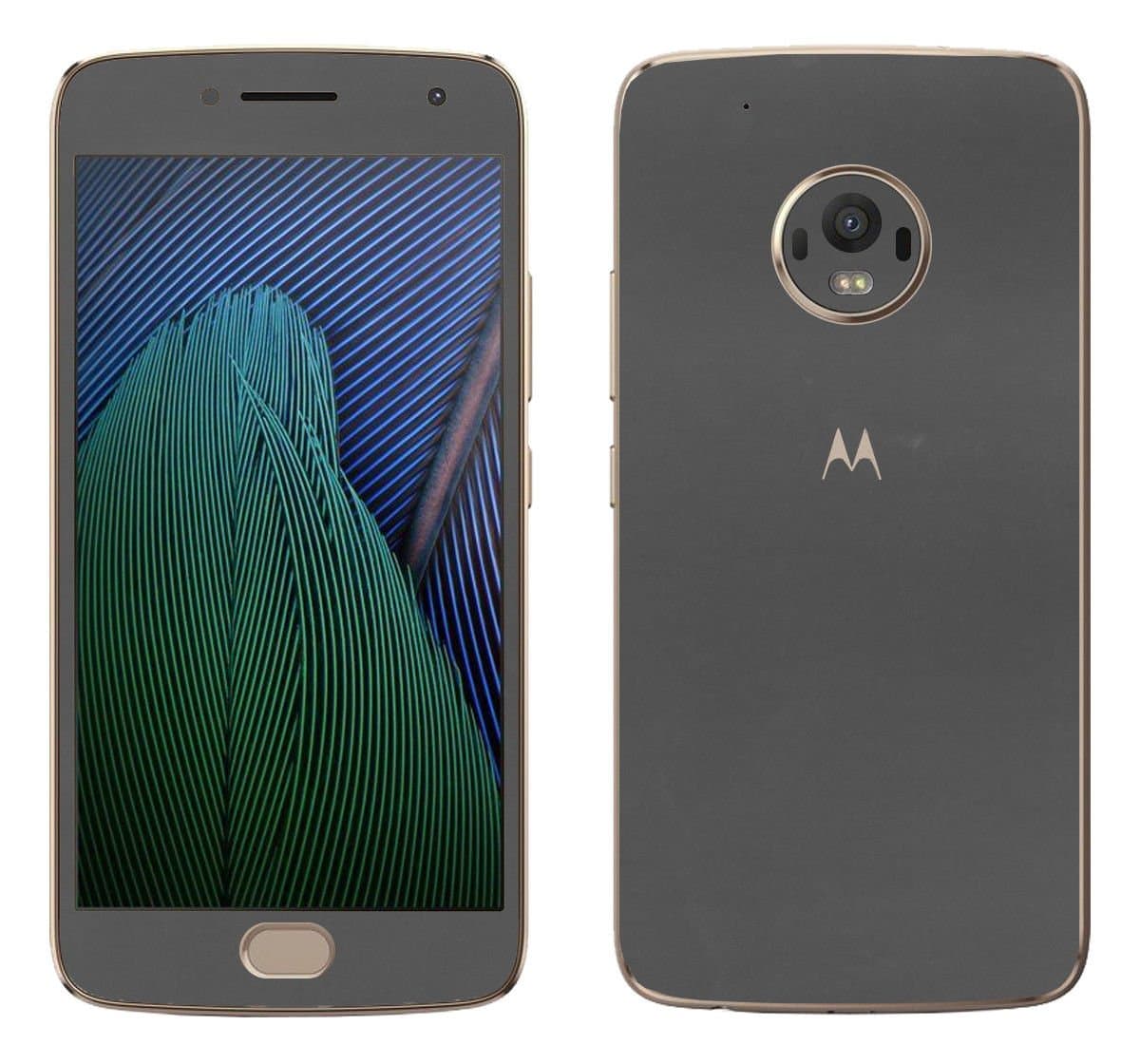 GADGETS WRAP Moto G5 Plus Dark Slate Electroplating Skin Sticker for Front Back