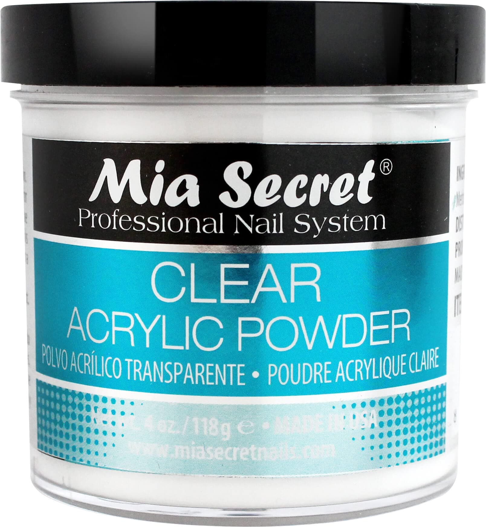 Clear Acrylic Powder 4oz