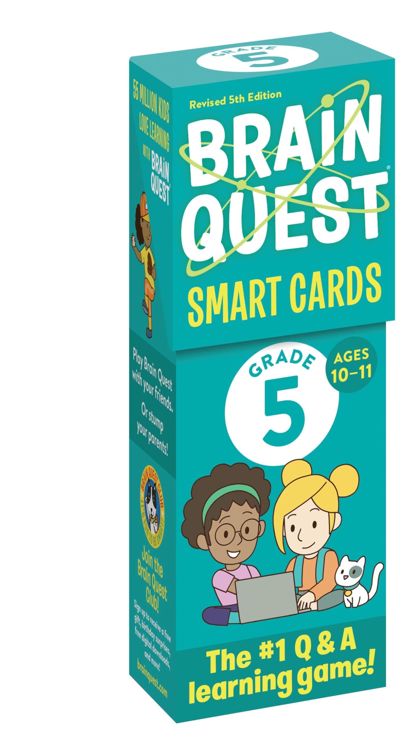 Workman Brain Quest 5th Grade Smart Cards Revised 5th Edition (Brain Quest Smart Cards)