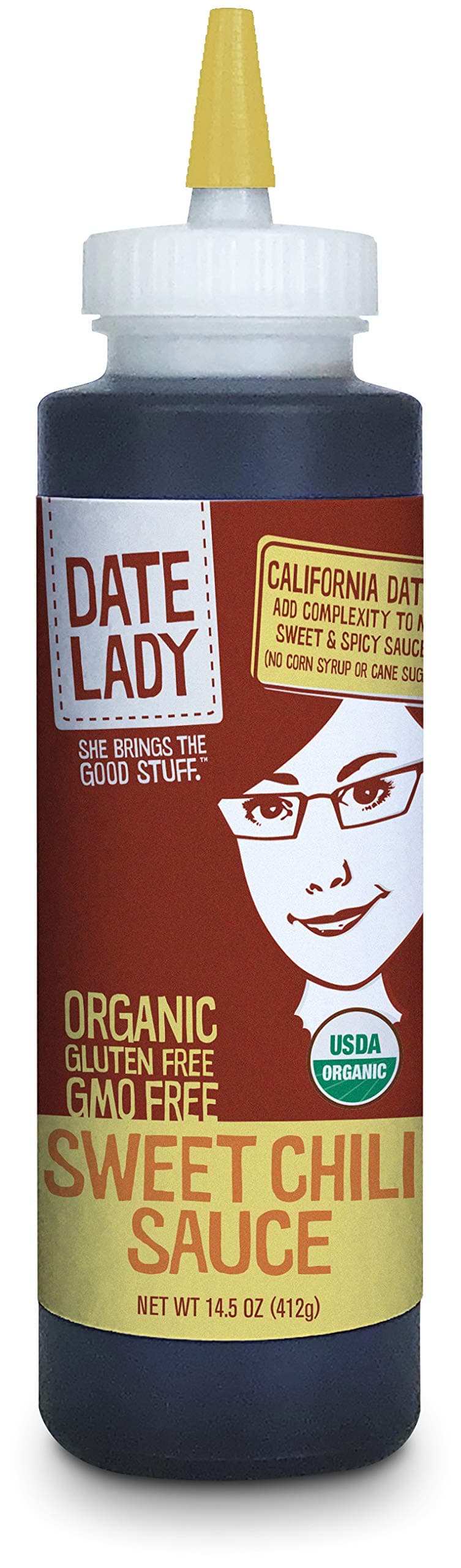 Date Lady Sweet Chili Sauce, 14.5 oz (412 g)