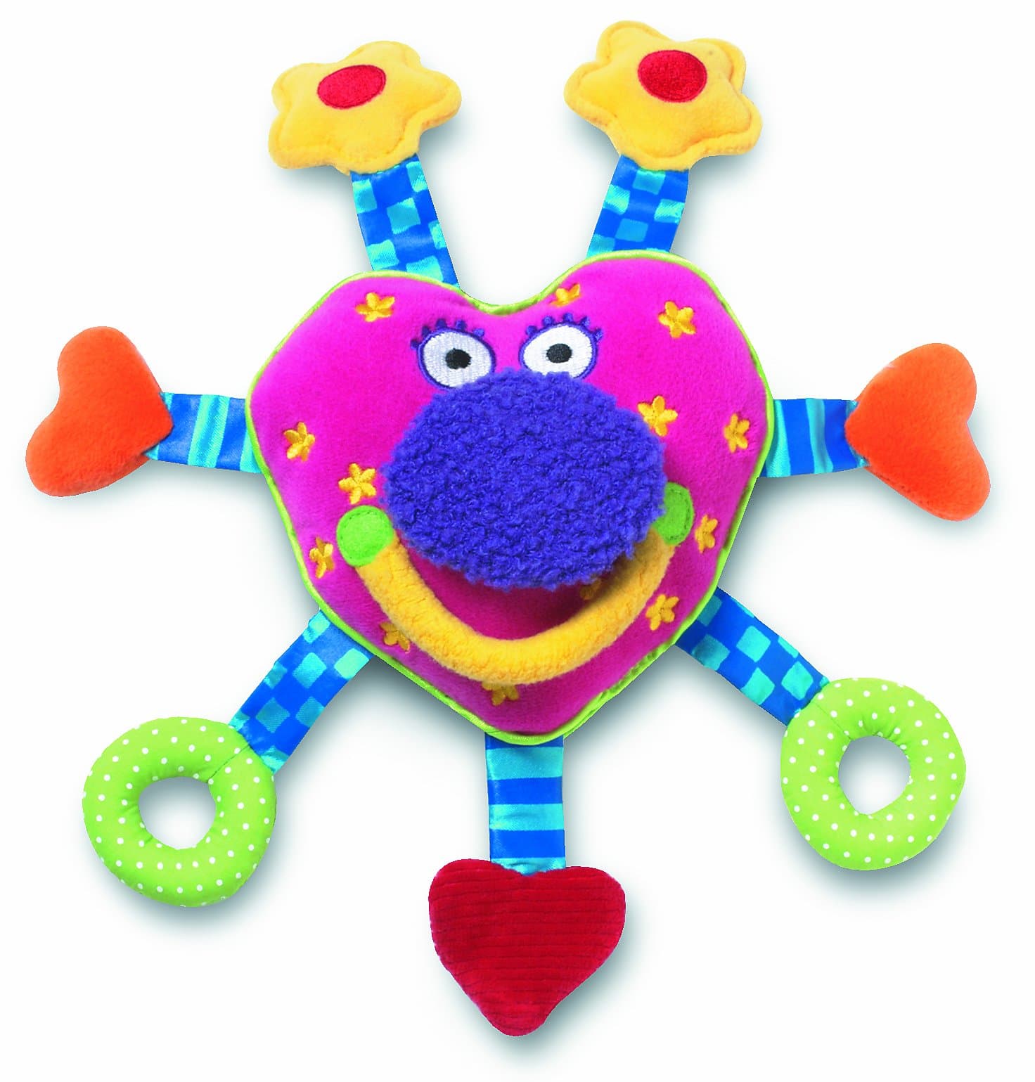 Manhattan Toy Whoozit Baby Tizoo 6 inch Stroller and Travel Activity Toy