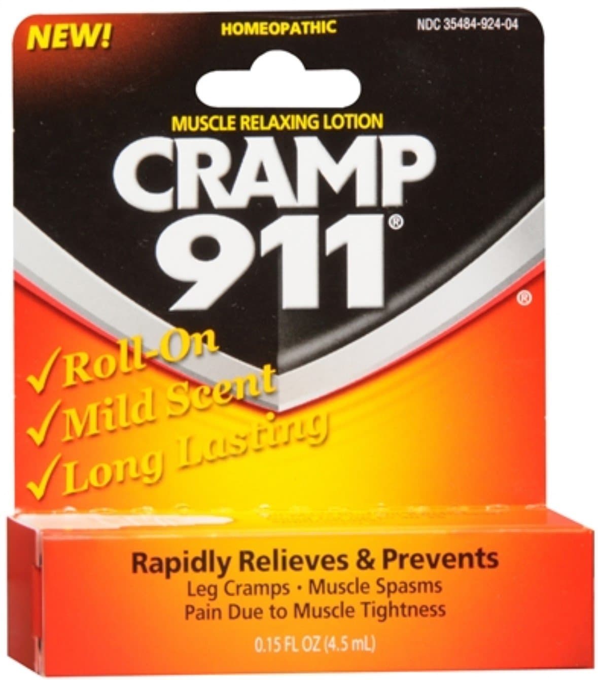 Cramp 911 Muscle Relaxing Roll-On Lotion 4.50 mL (Pack of 3)