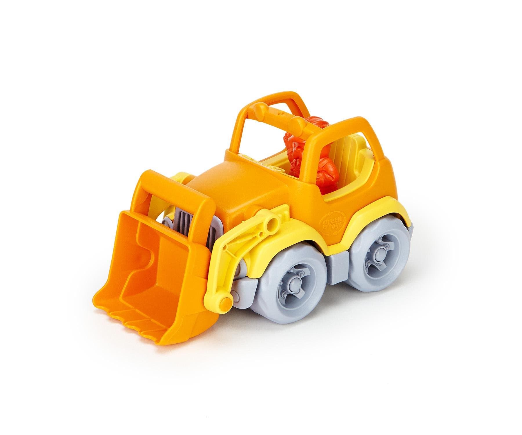 – Green Toys Scooper Construction Truck, Orange/Yellow, 4.5 in*7.5 in*4.5 in